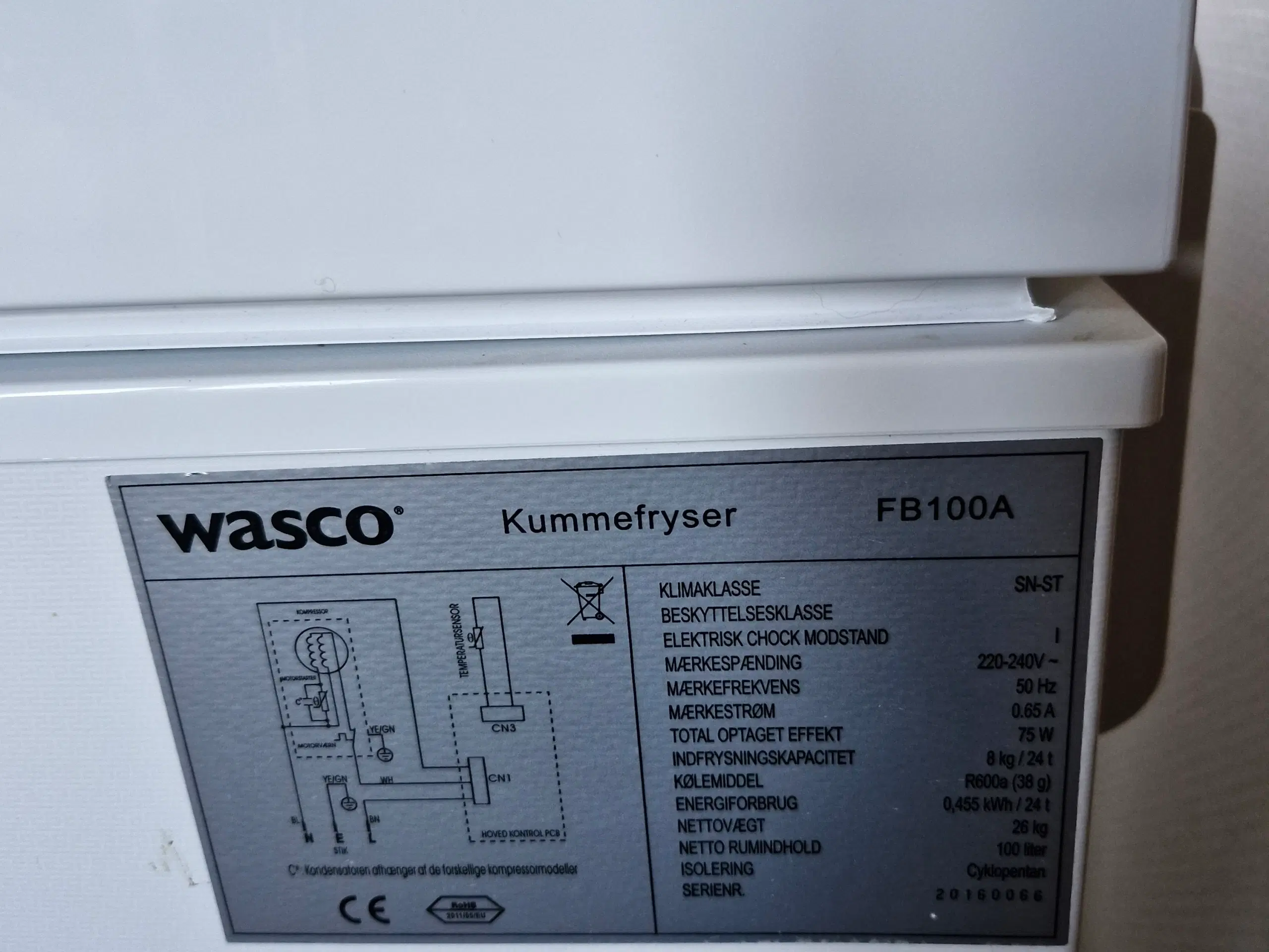 Wasco kummefryser