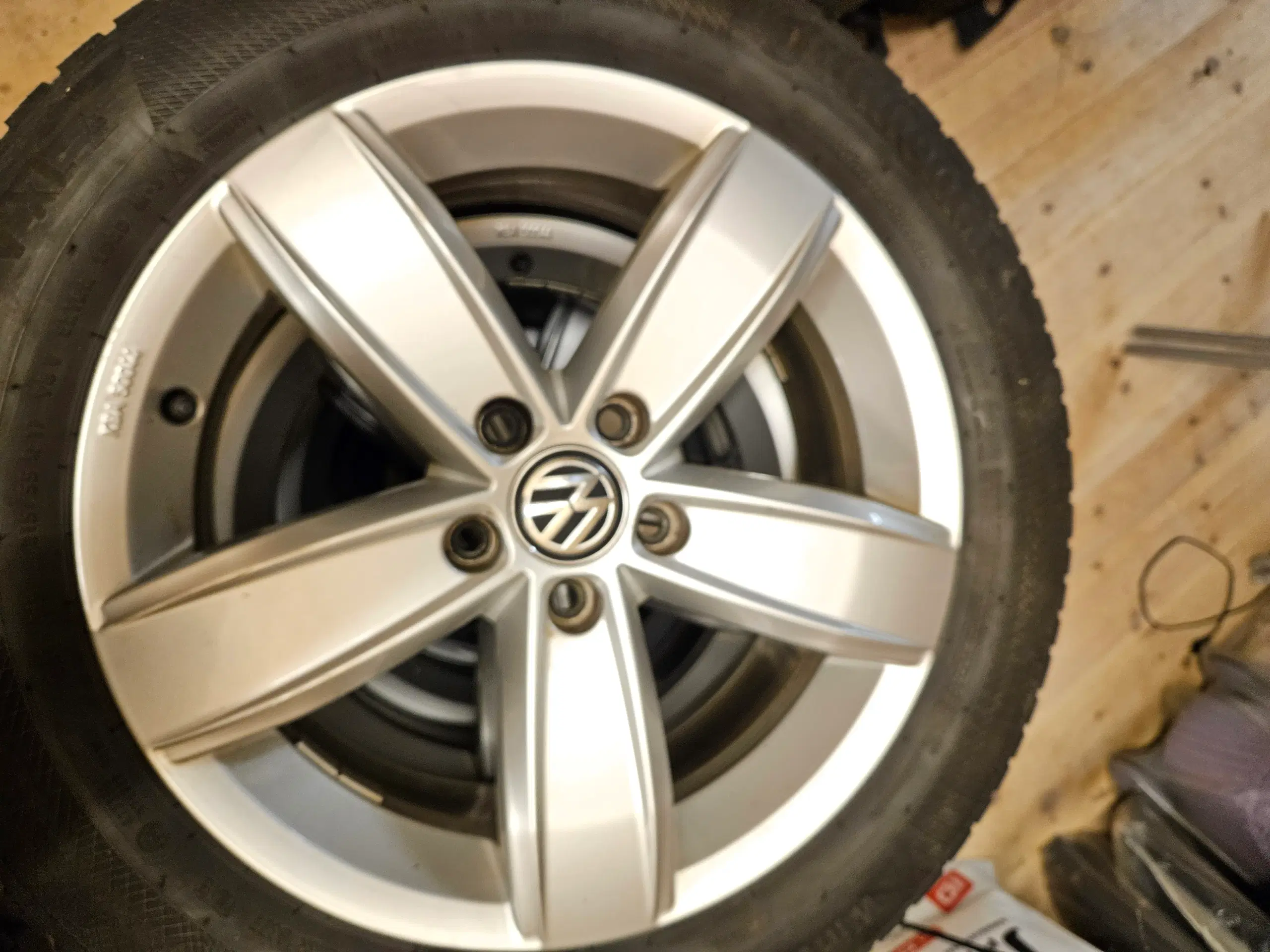 VW 17" vinterhjul 5x112