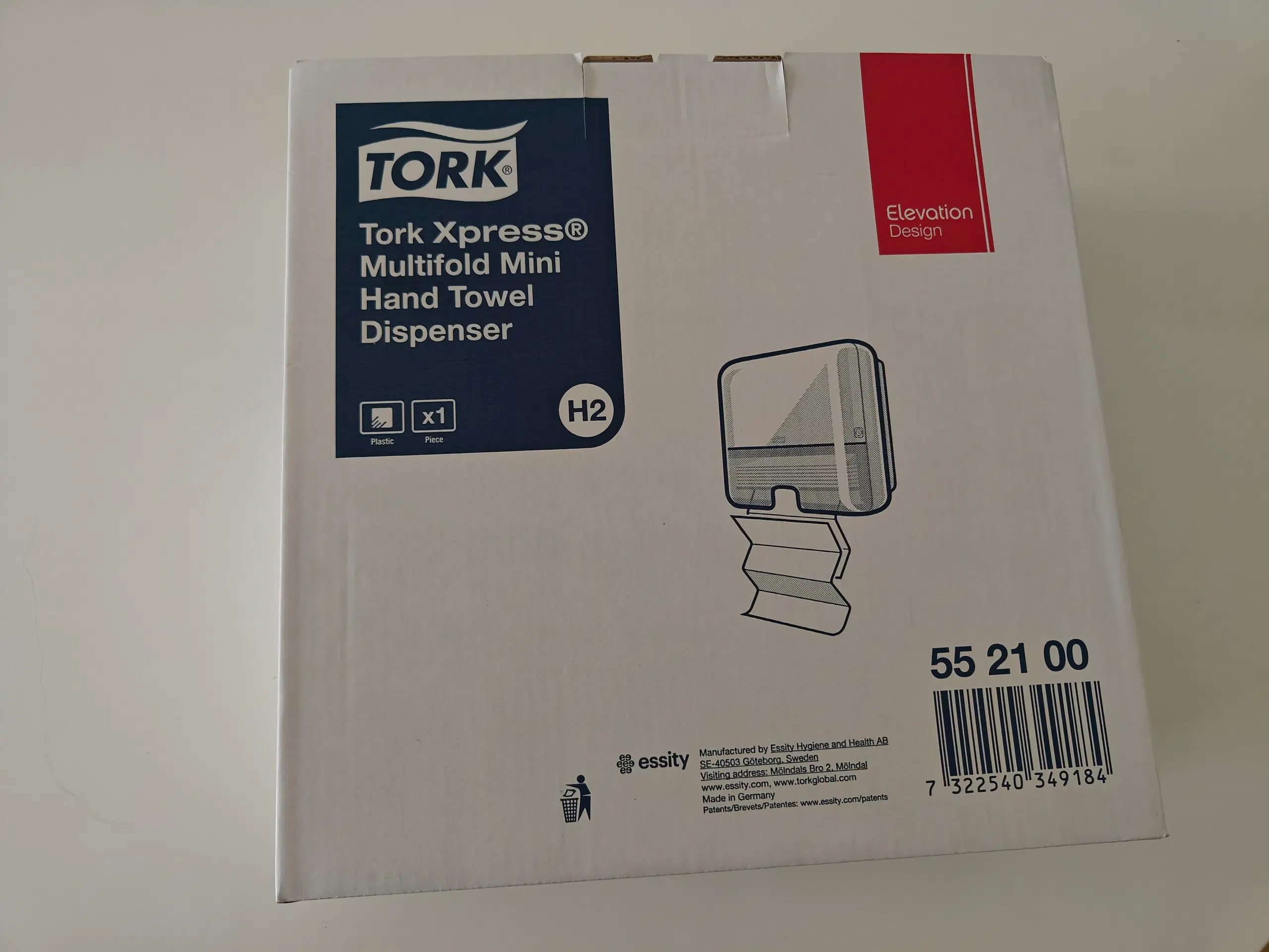 Tork Dispenser til papirhåndklæder Xpress H2 55210