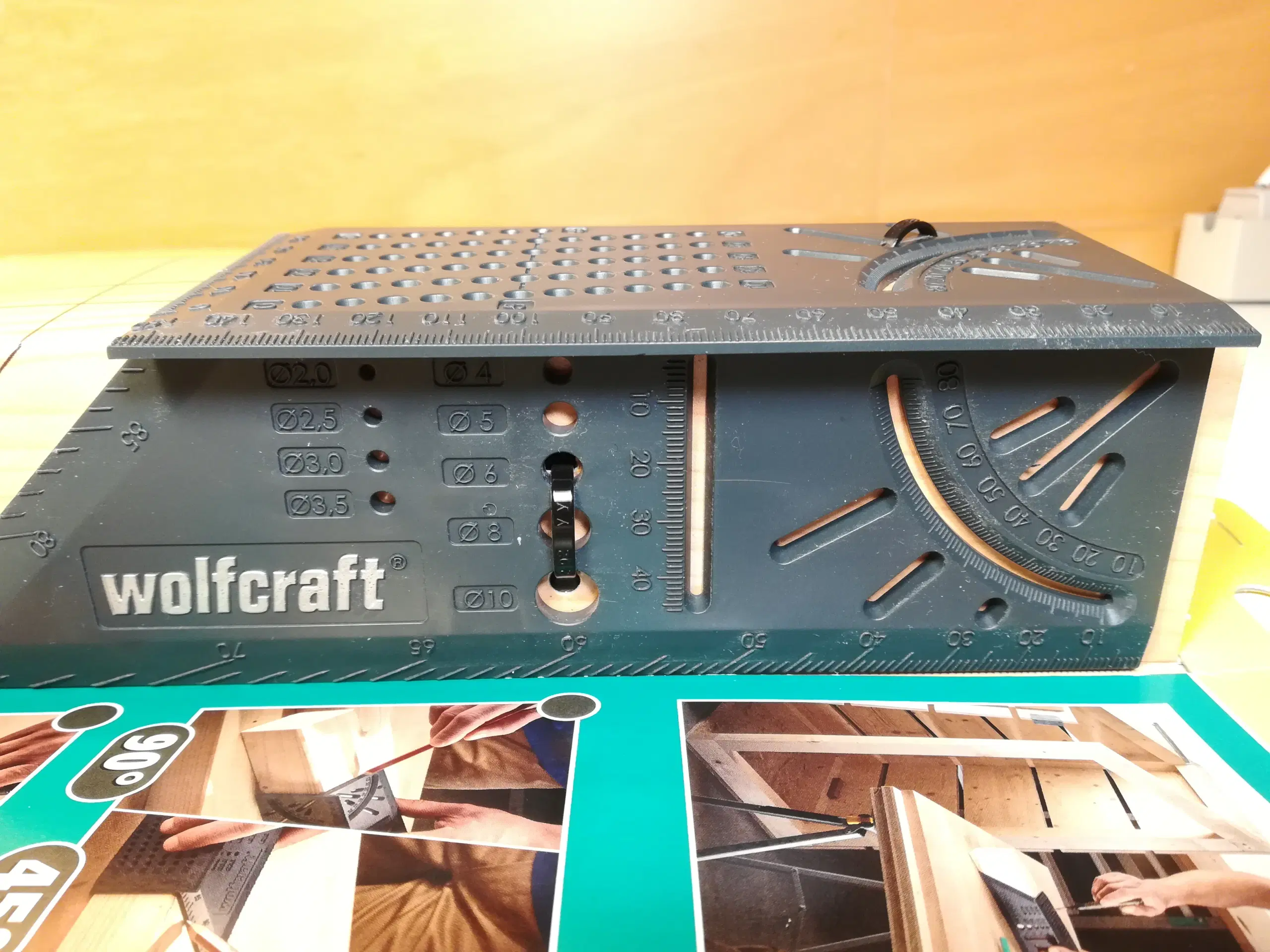 Wolfcraft vinkelmåler 5208000 - NY