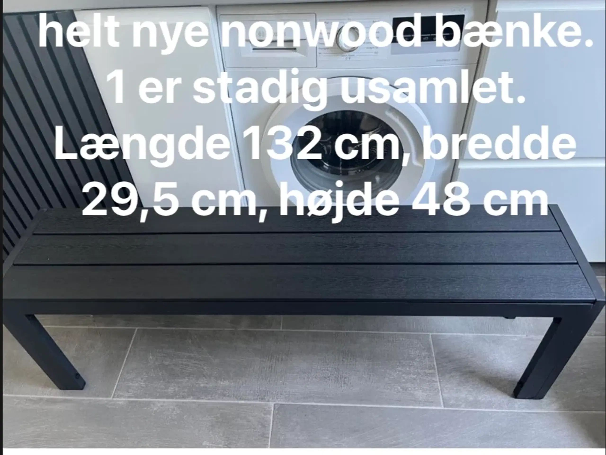 Nye nonwood bænke