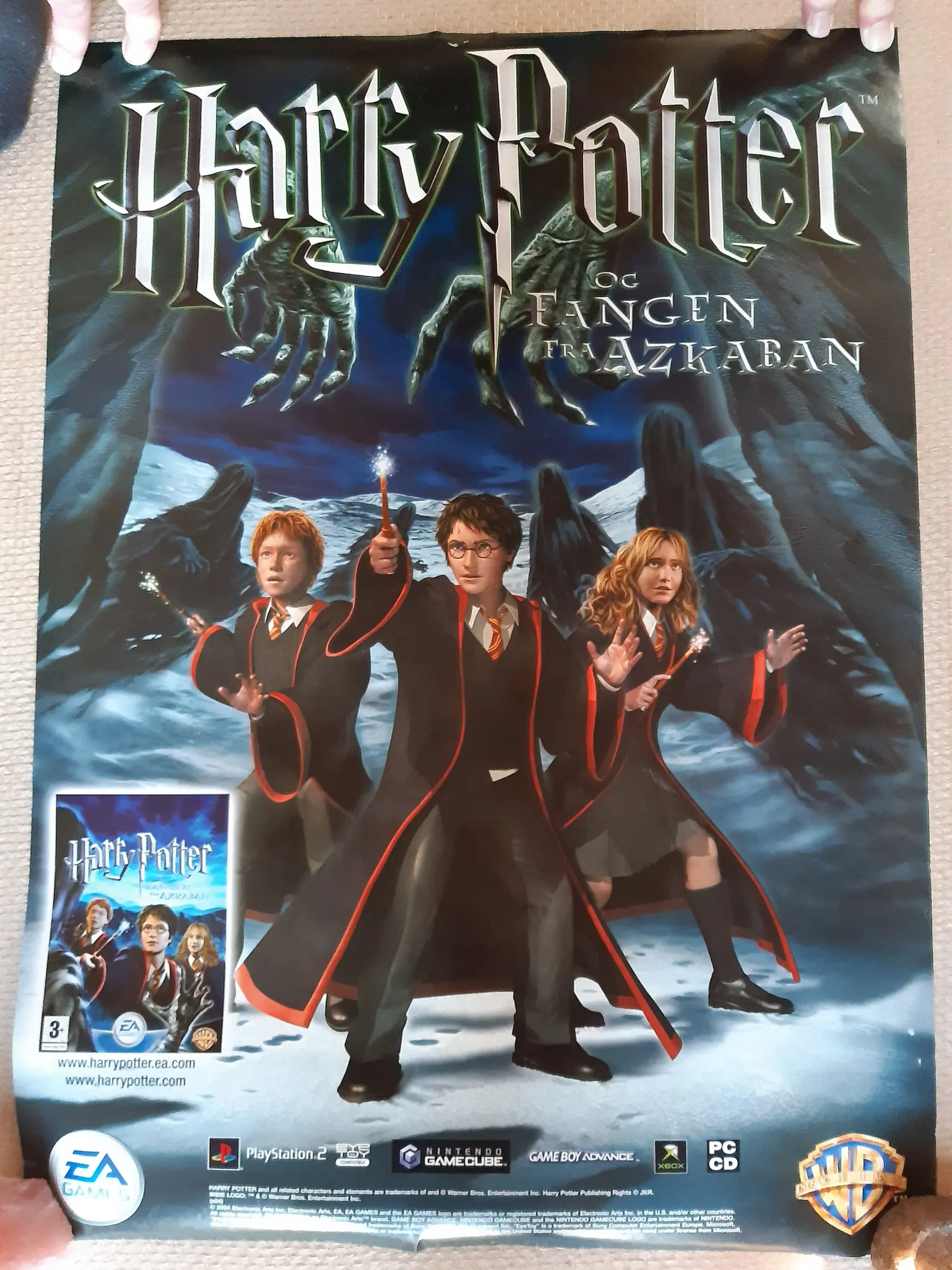 Spil plakat Harry Potter Fangen fra Azkaban