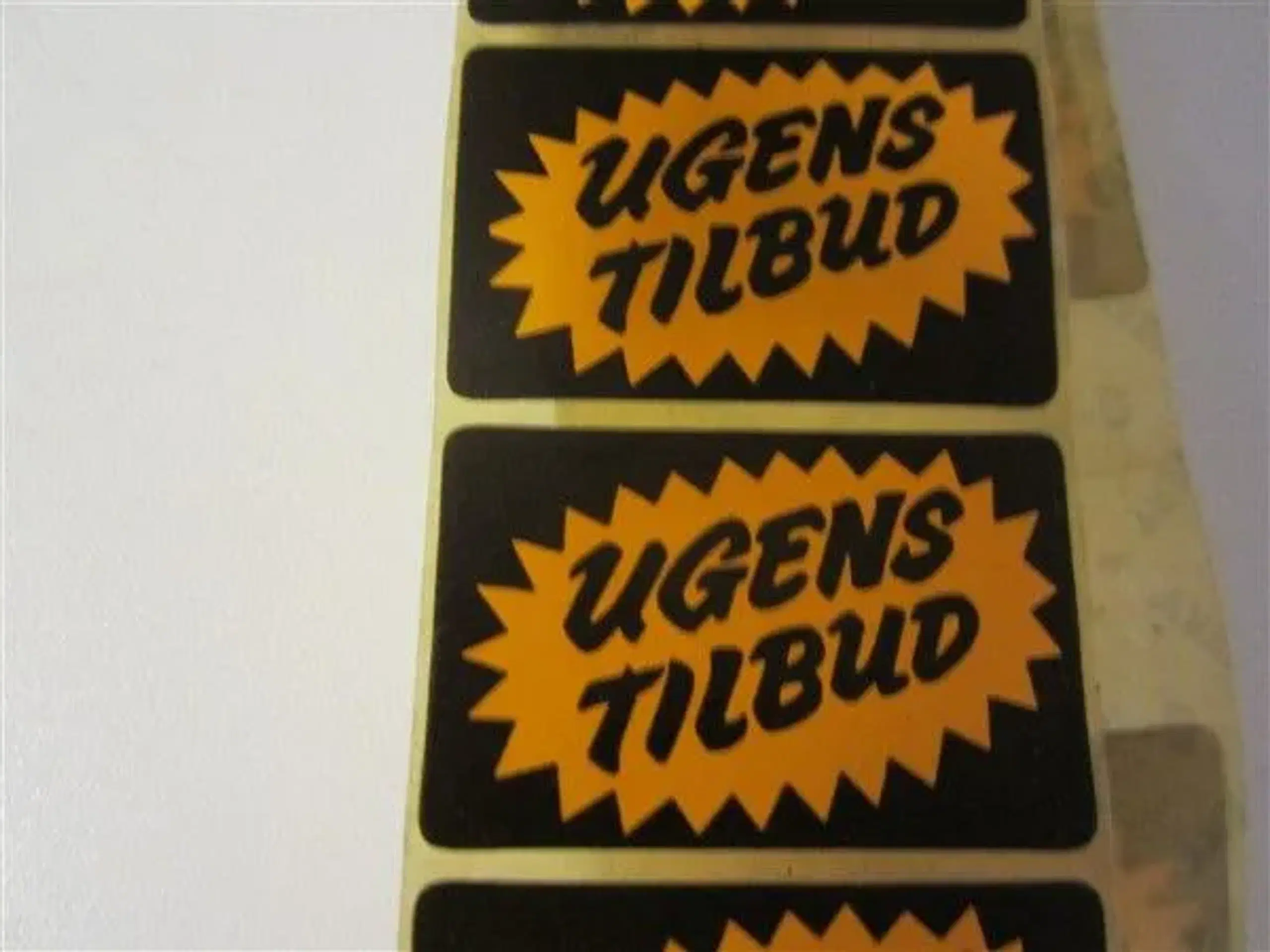 ugens tilbud label