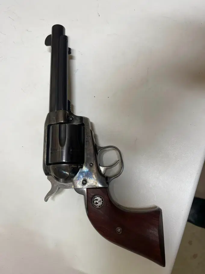 ruger vaquero 45colt m læderskede