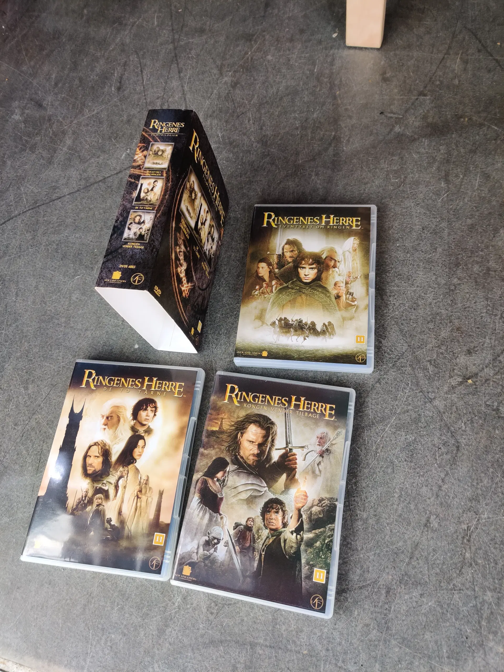 DVD RINGENES HERRE FILMTRILOGIEN