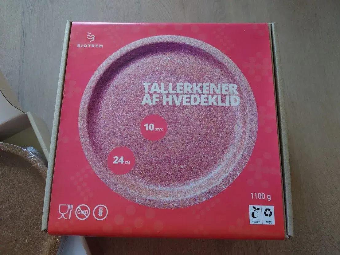 Tallerken spiseligt