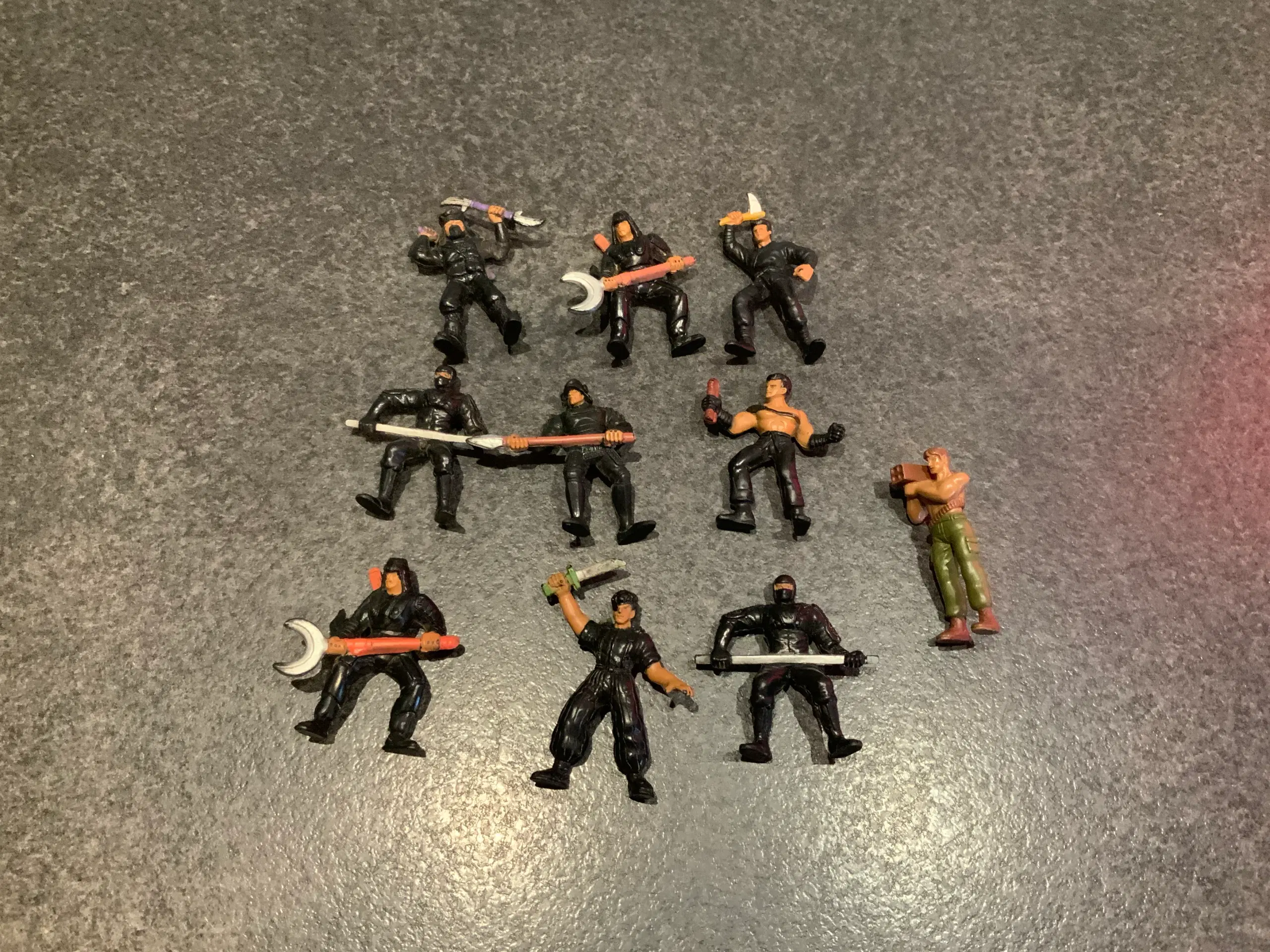 Mattel aikido force action figurer