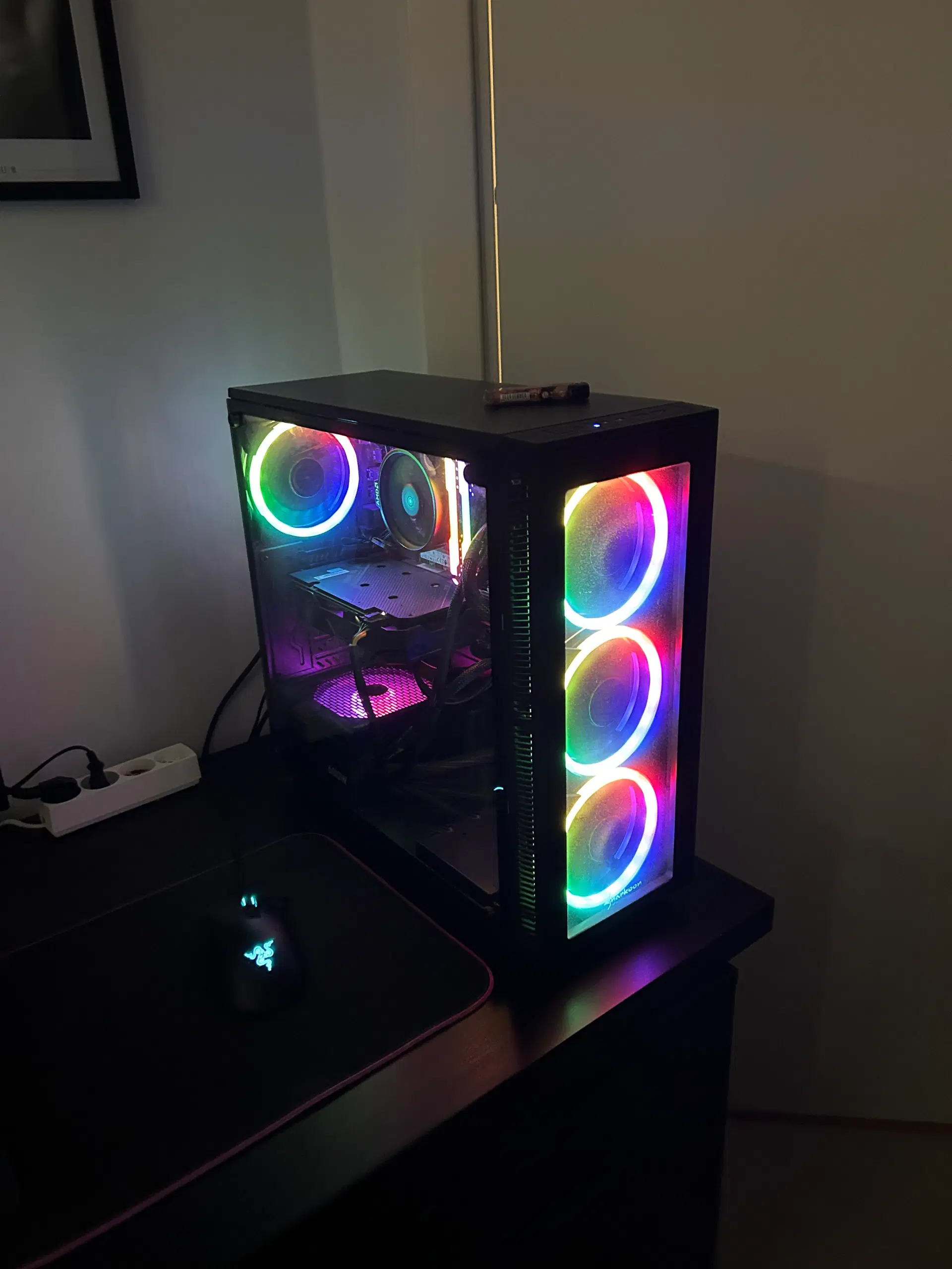 RGB gaming setup