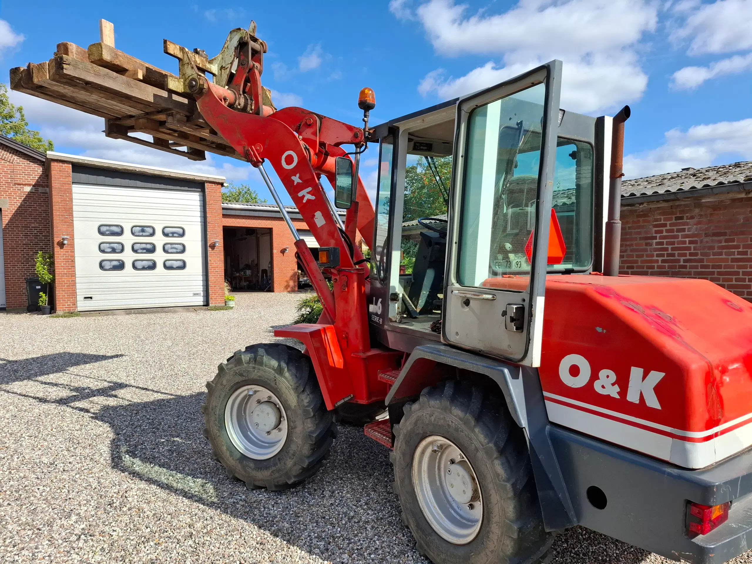 Minilæsser OK L6 - 6 tons - 9300 timer