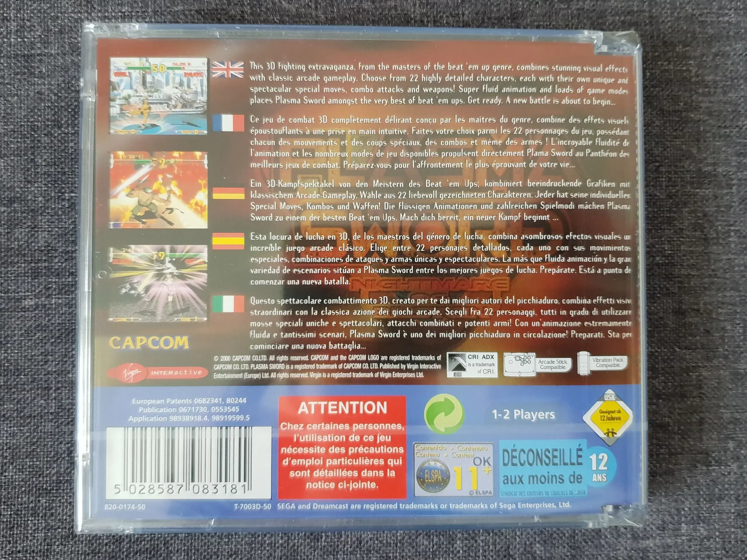 Plasma Sword (Sealed) Sega Dreamcast