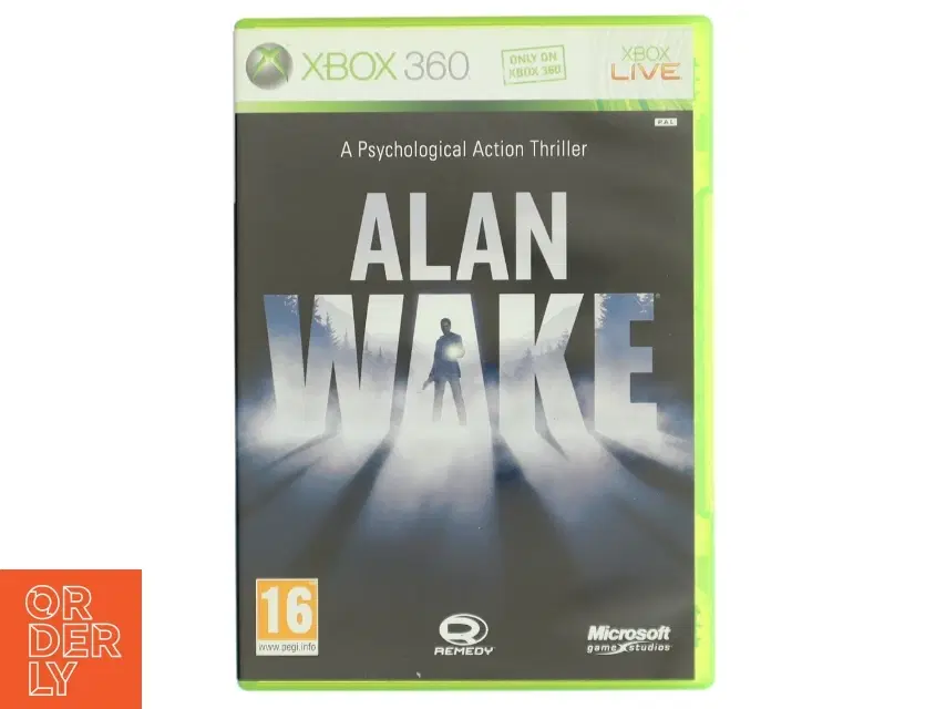 Alan Wake Xbox 360 spil fra Microsoft