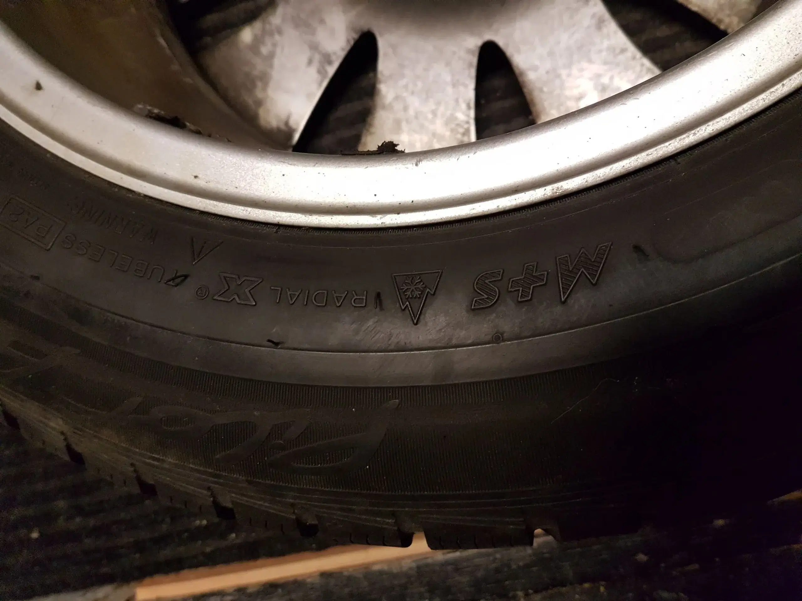 1 stk Original Audi reservefælge 5x112