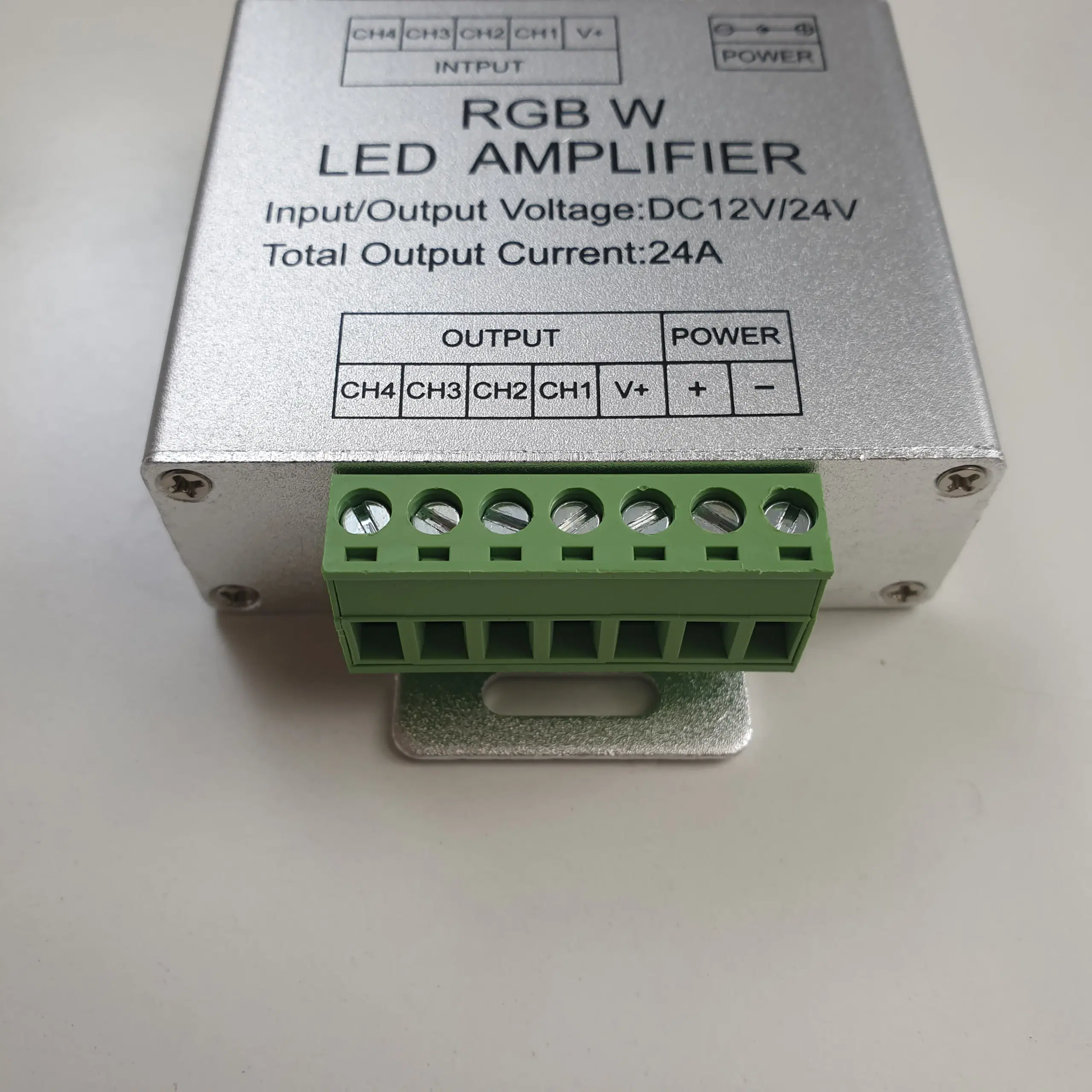 NY! 12V-24V 24A 288W RGBW LED Forstærker