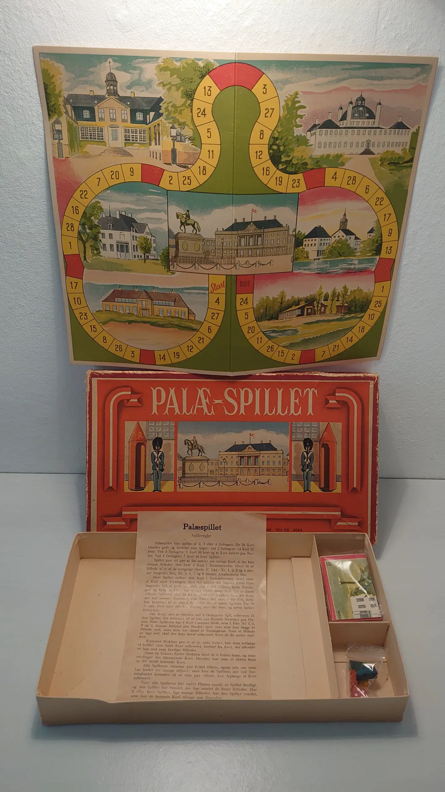 Palæ-Spillet Adolph Holst Nr4044Komplet 1948