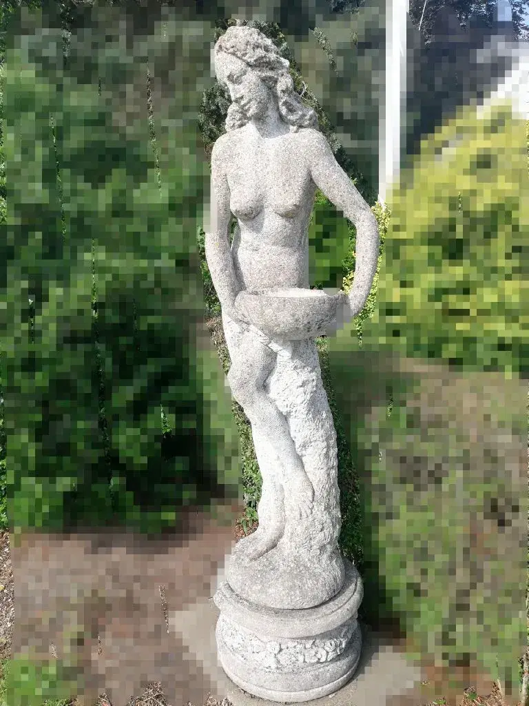 Marmorkunst kvinde statue