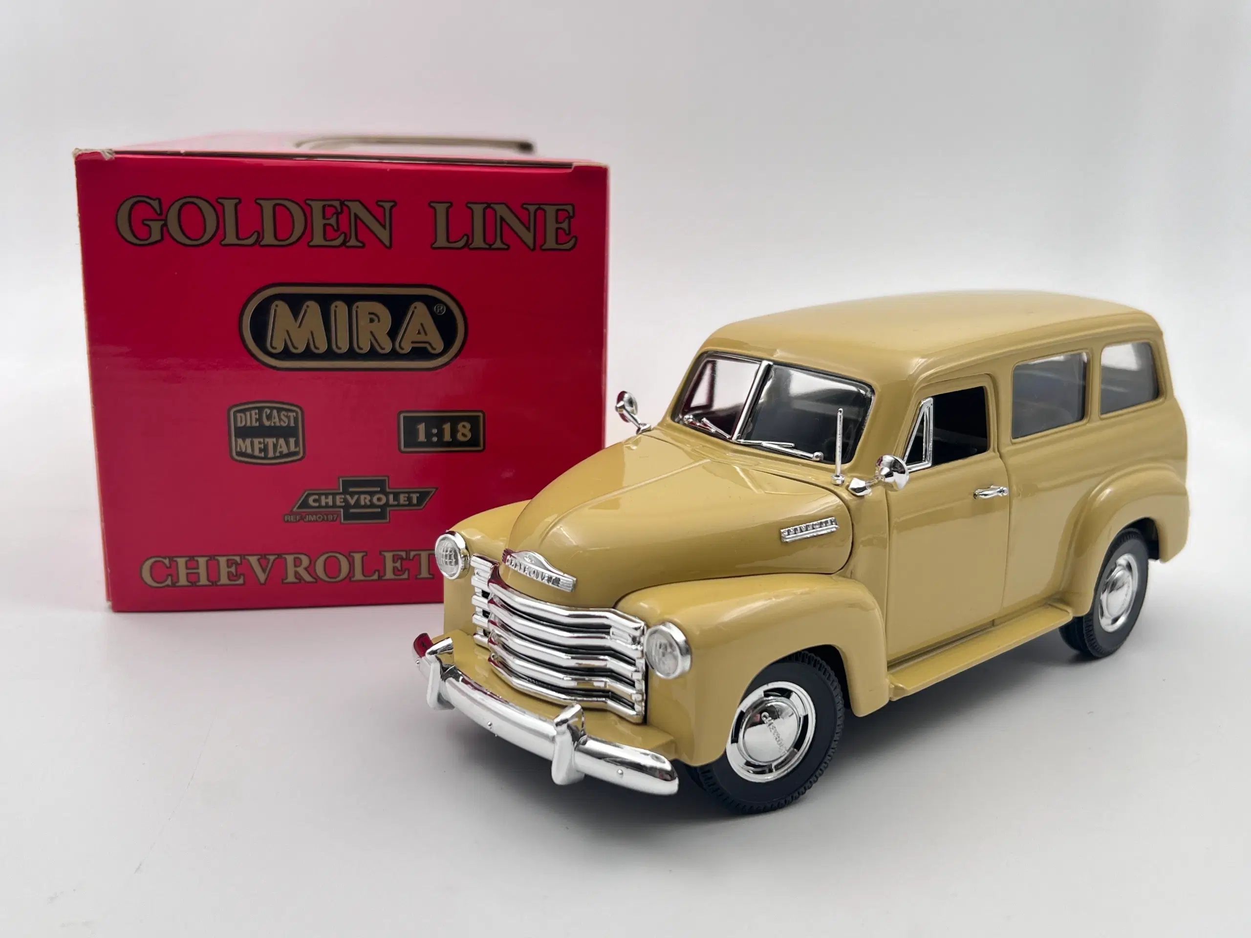 1950 Chevrolet Suburban 1:18  Flot og detaljeret