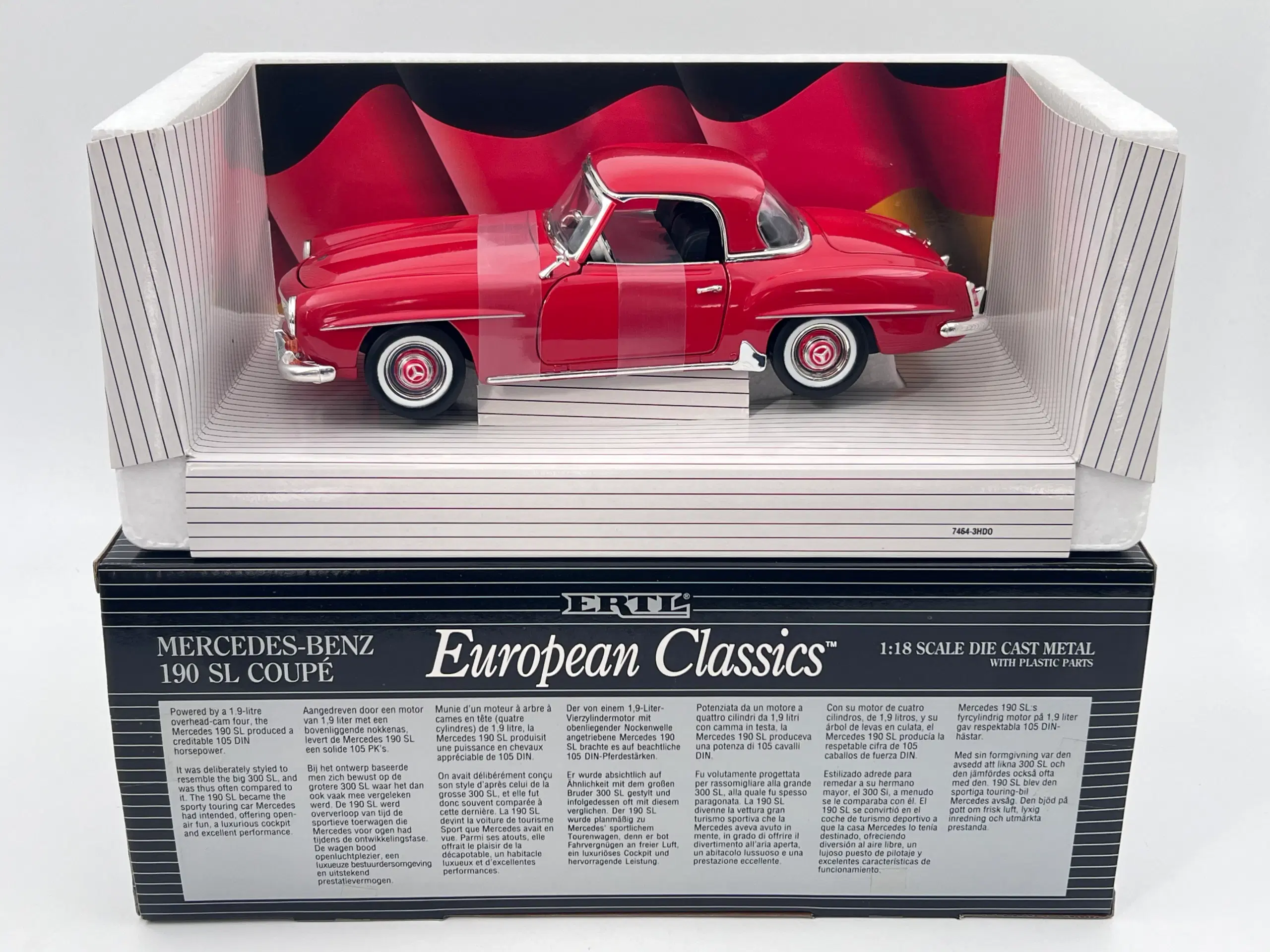 1955 Mercedes-Benz 190 SL Coupe 1:18