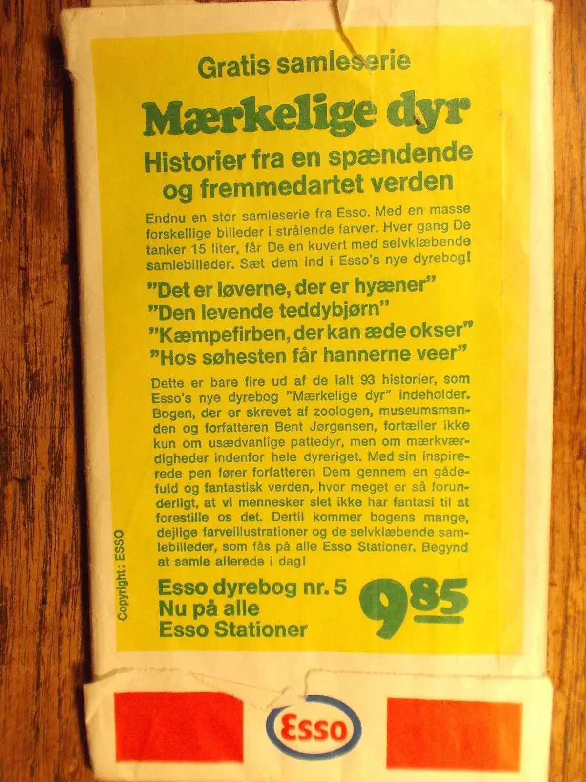 ESSO dyre billeder fra 70'erne