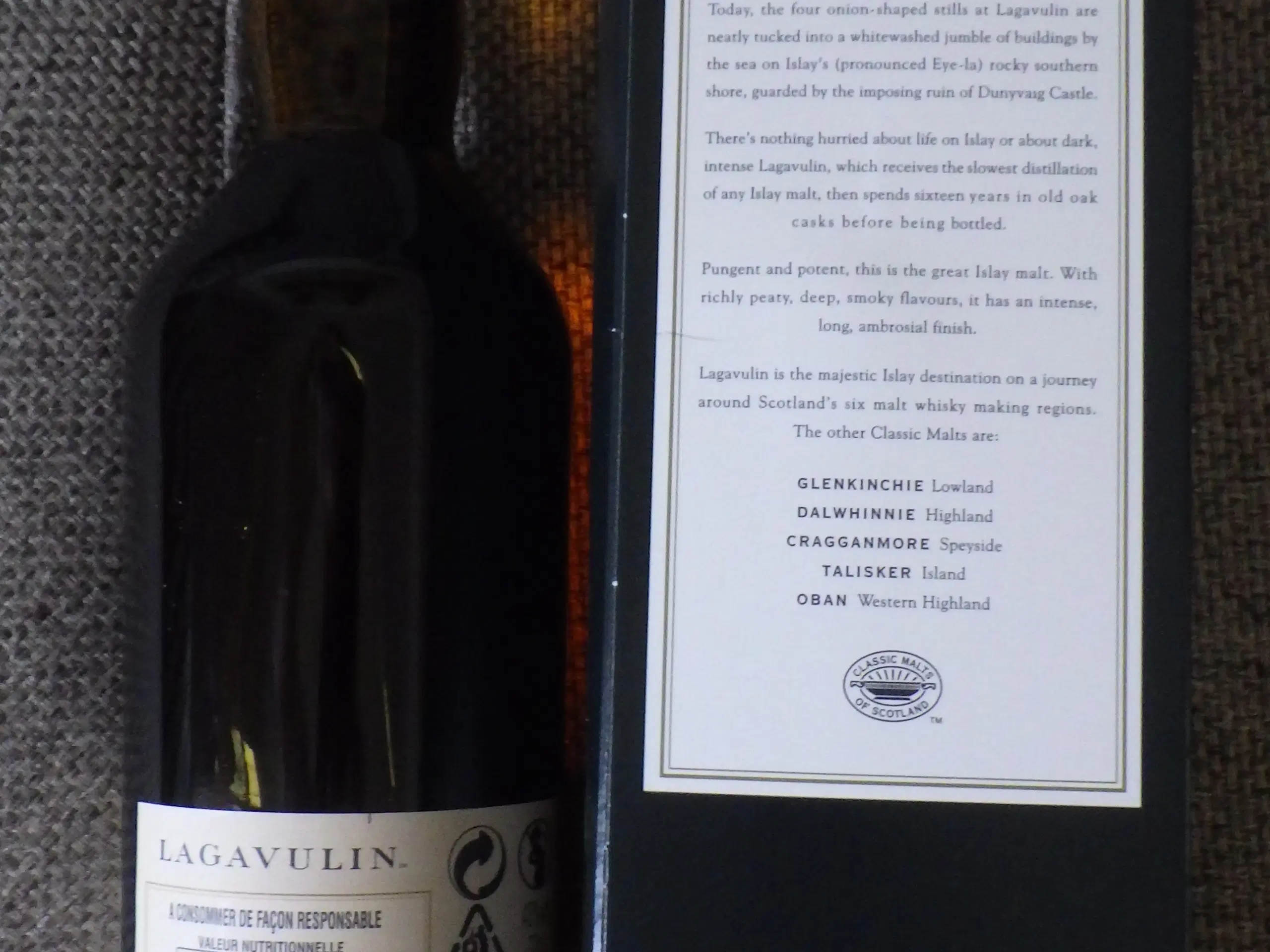 Lagavulin 16 års Islay Single Malt Scotch Whisky 4