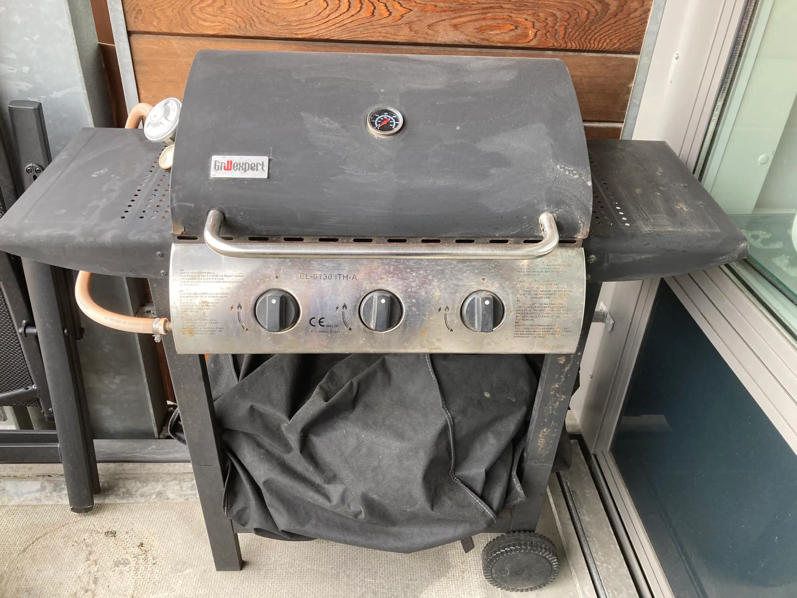 Brugt gas grill