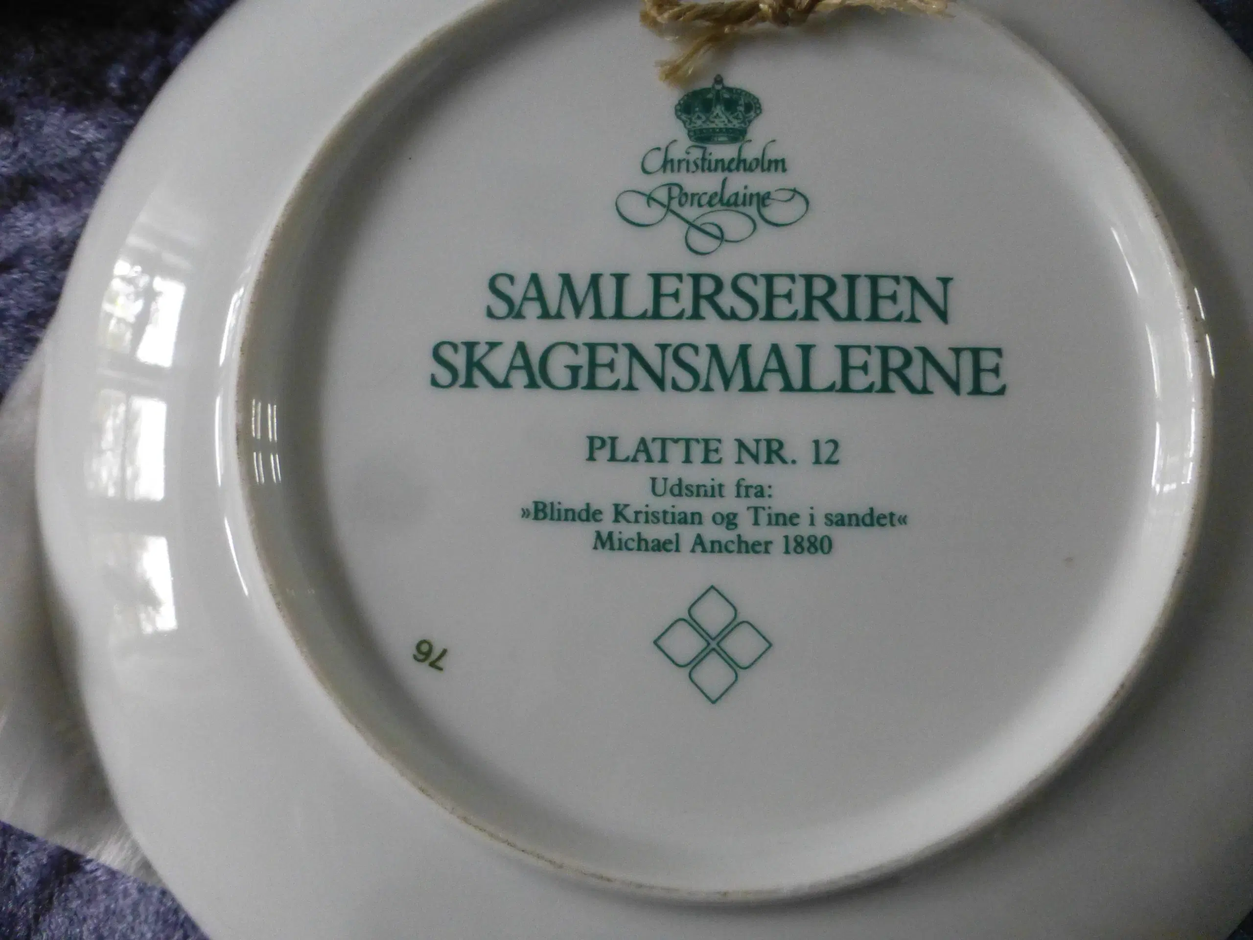 Skagenmaleren Platter 12 stk Christineholm