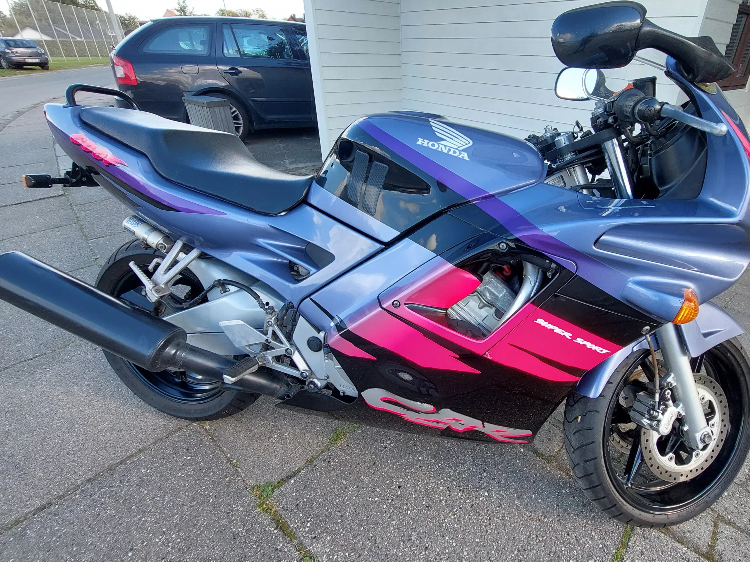 Honda CBR600 kåber skjolde