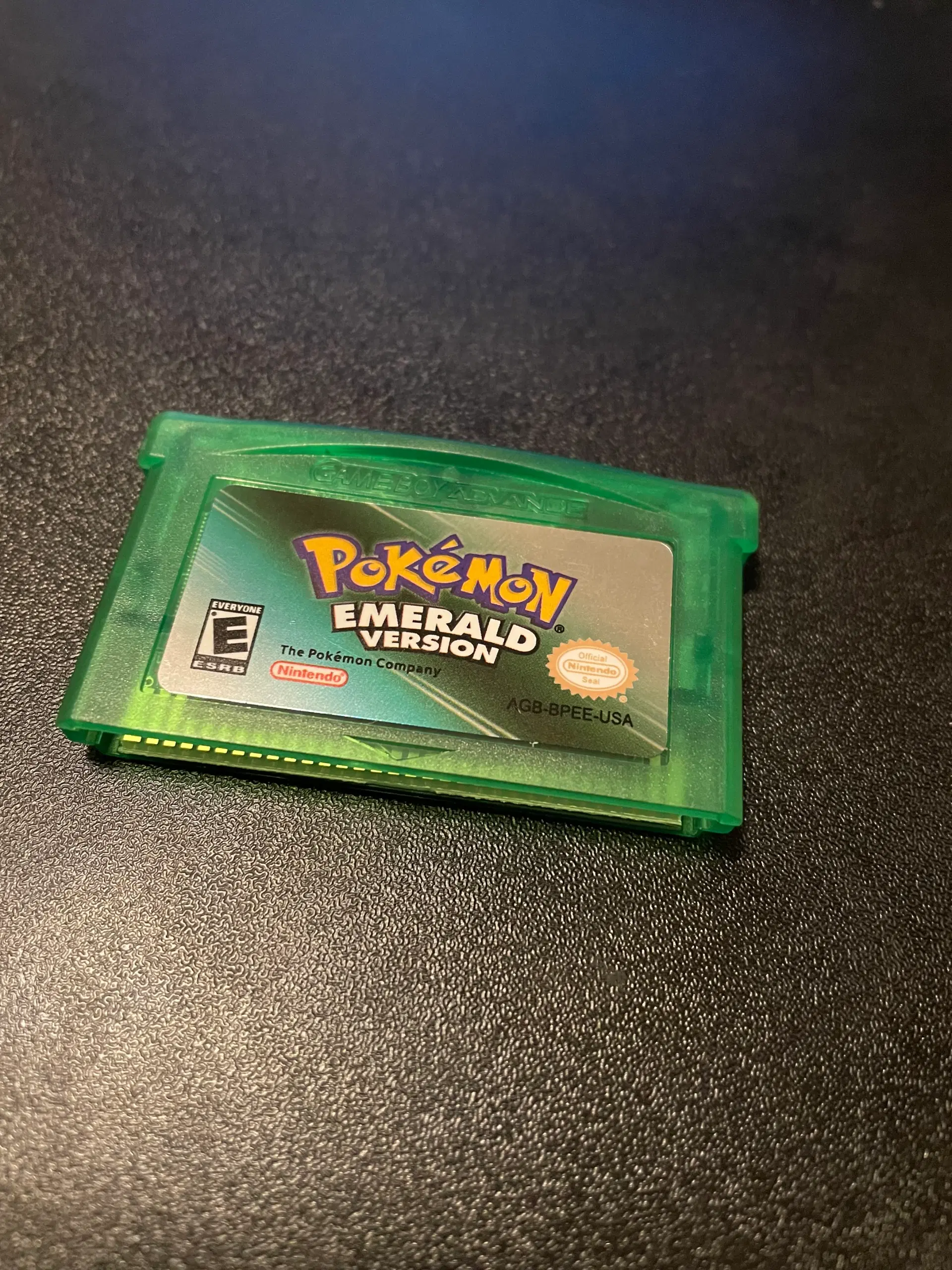 Pokemon Emerald Version gameboy advanced spil