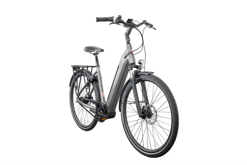 Lindebjerg 28'' Elcykel Center Royal - Stone grey