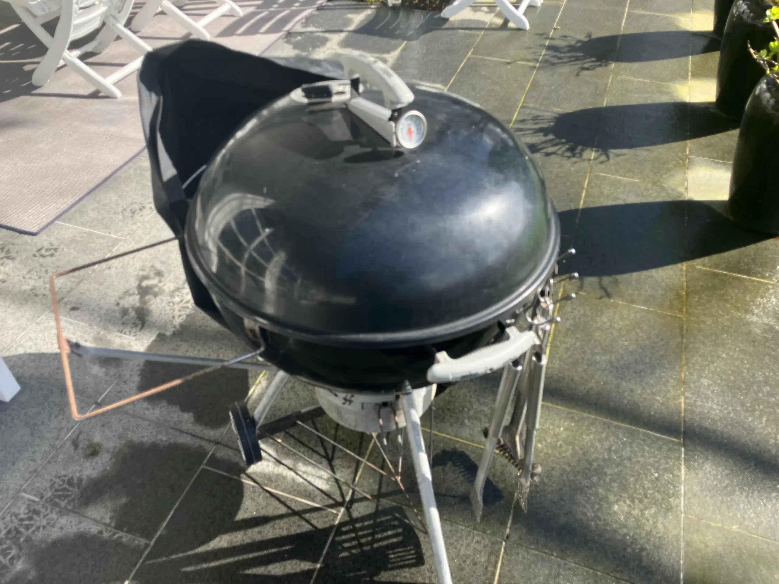 WEBER grill med orig uskadet grillbetræk 57cm