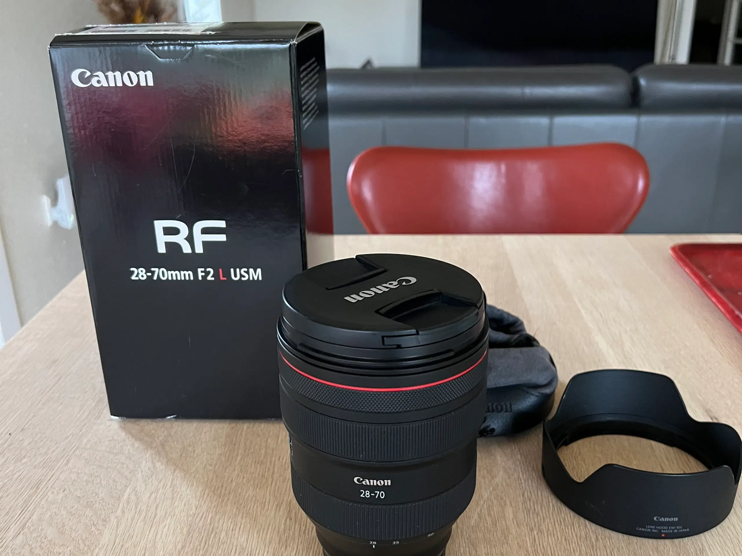 Canon R5 + Canon, RF 28-70 f2.0 + Batterigreb, Can