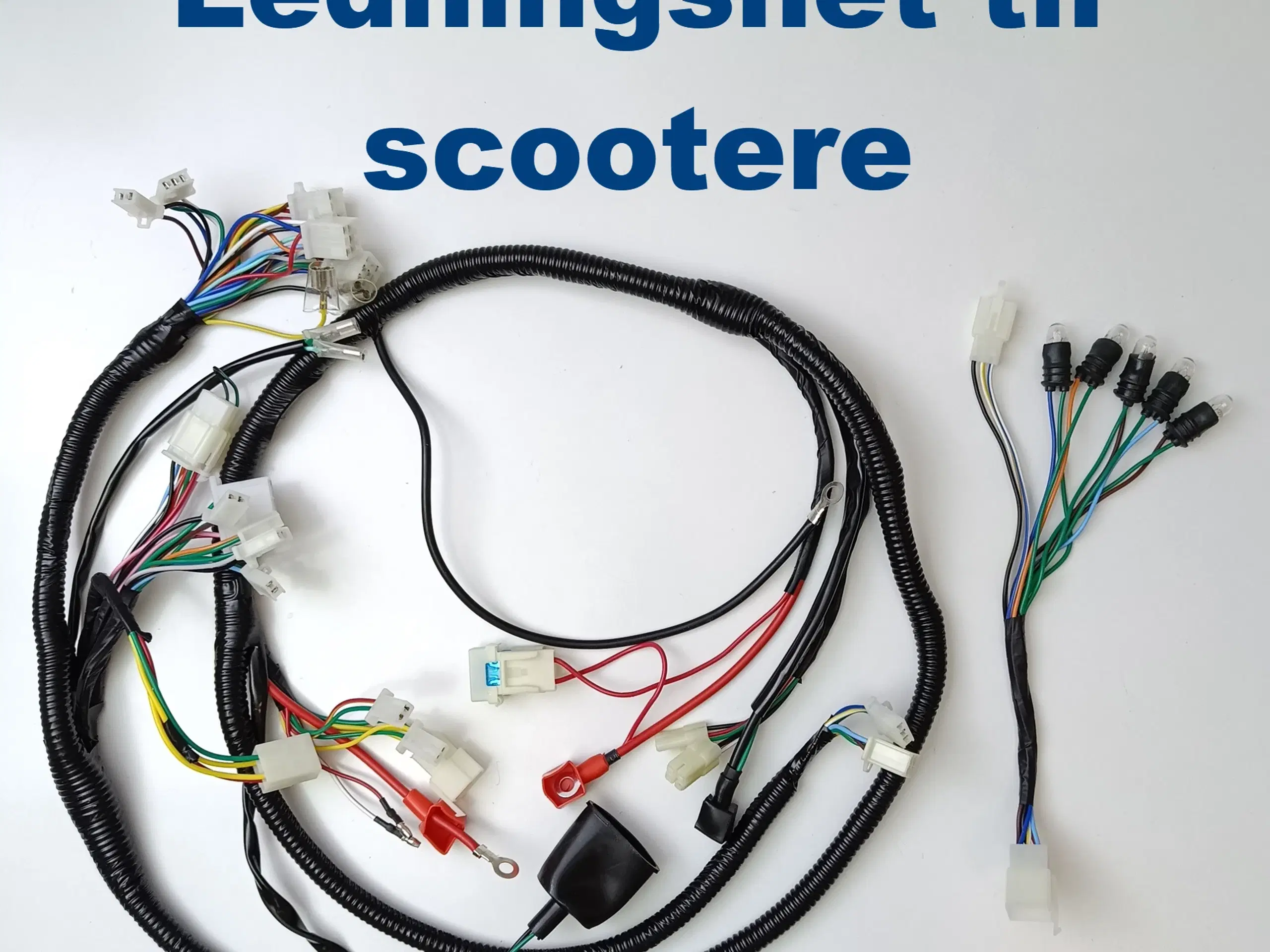 NY! Ledningsnet komplet til scootere