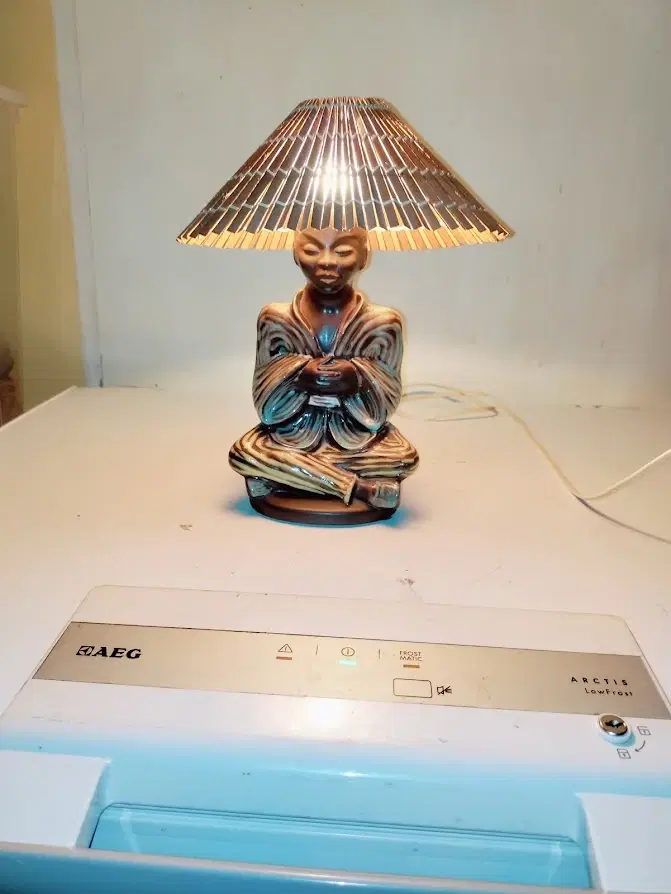 kinamand bordlampe fra søholm