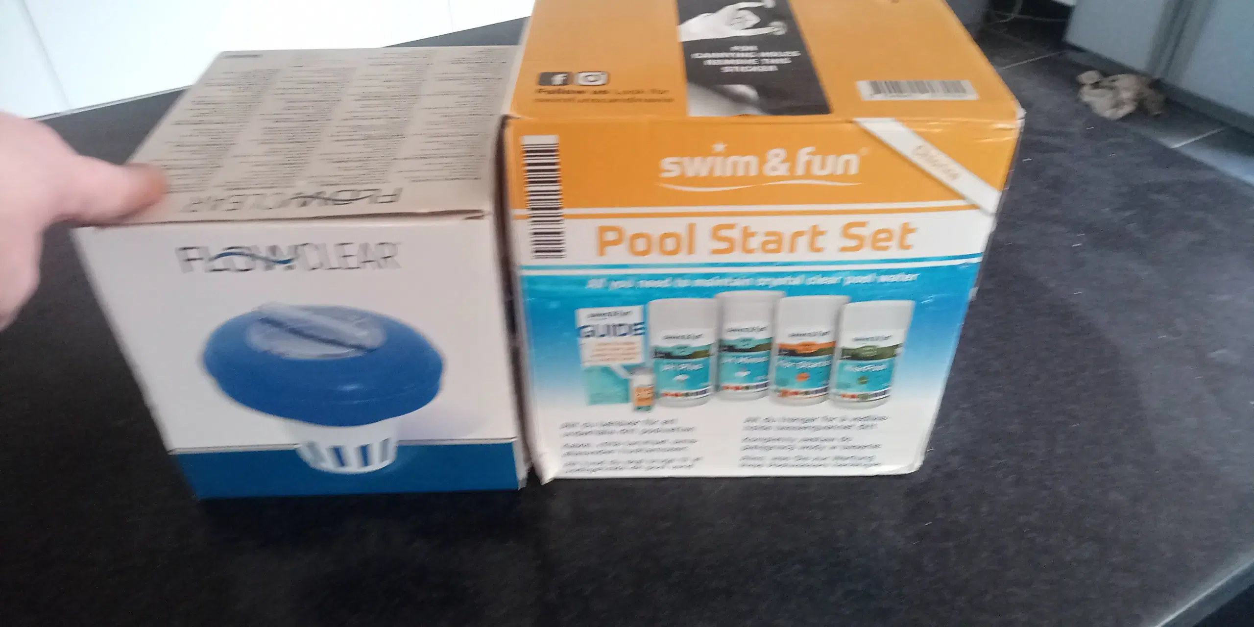 pool start kit med flowclear