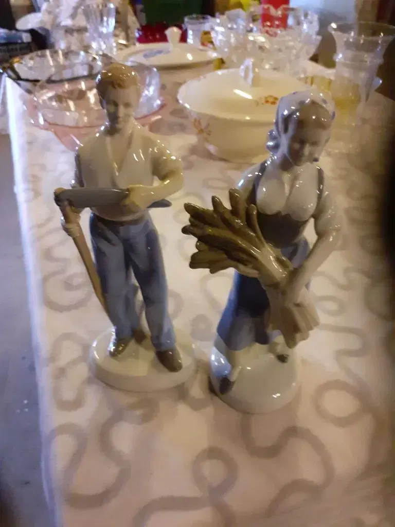 2 porcelænsfigurer