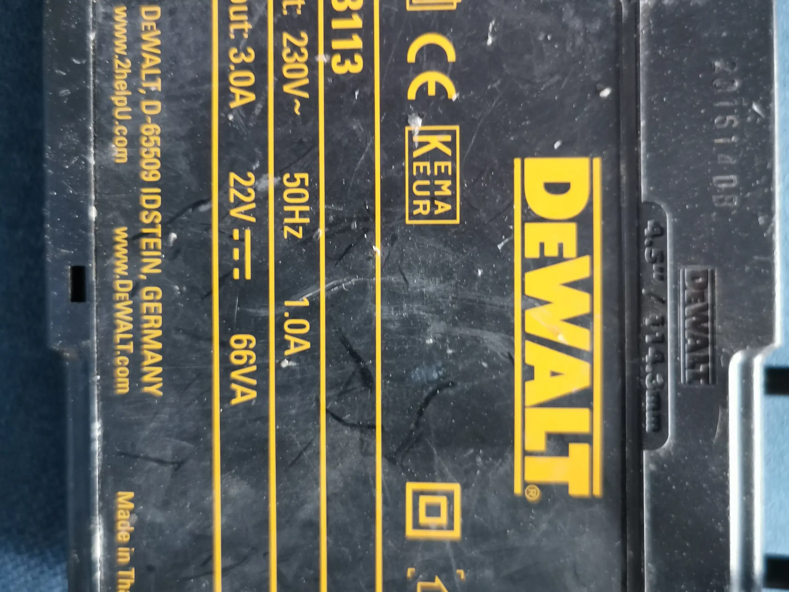 Dewalt lader