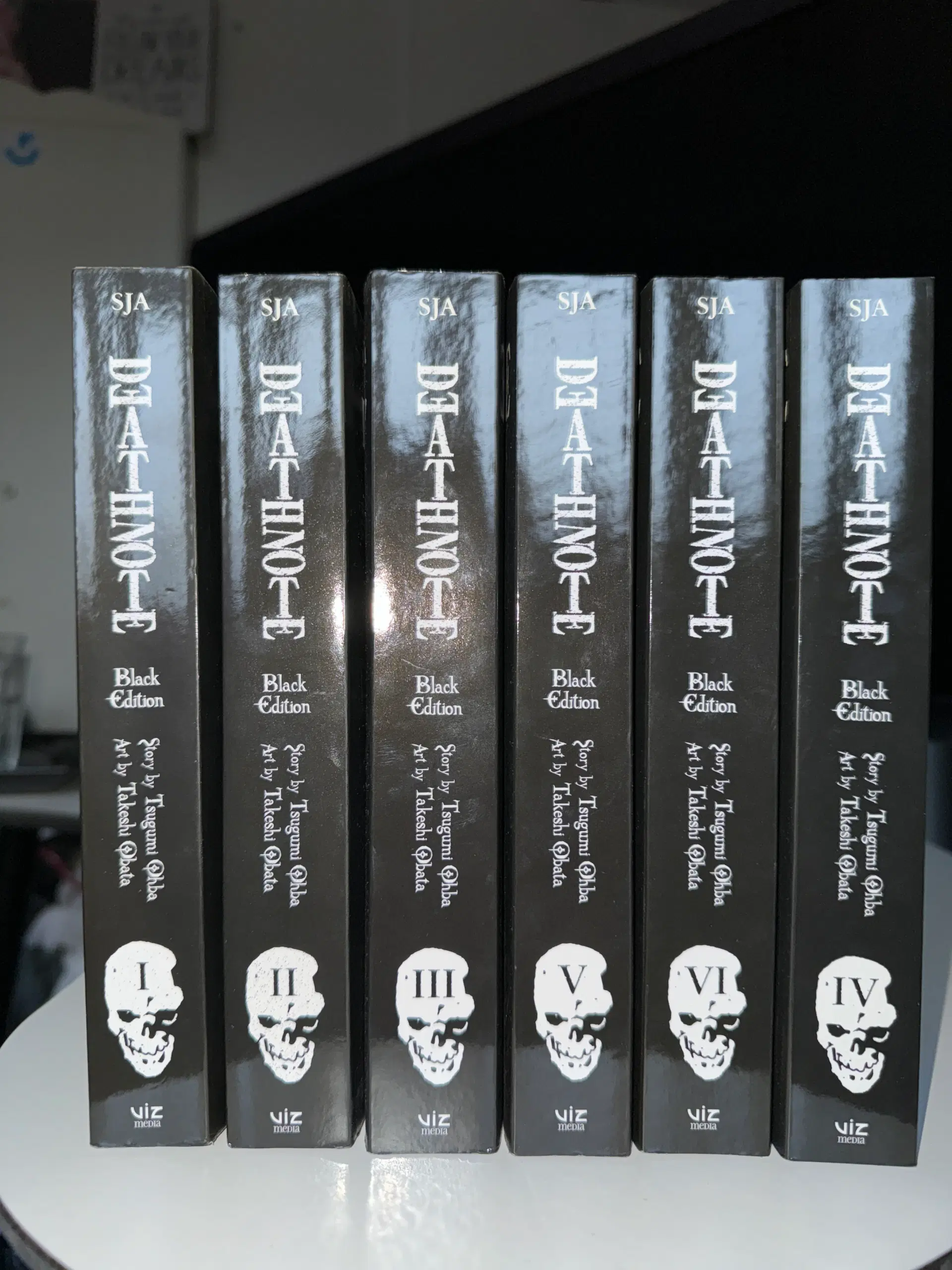 Manga death note black edition 1-6