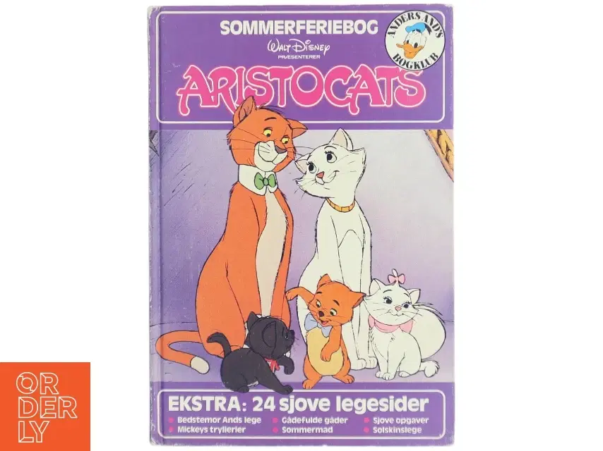 Aristocats Sommerferiebog fra Disney