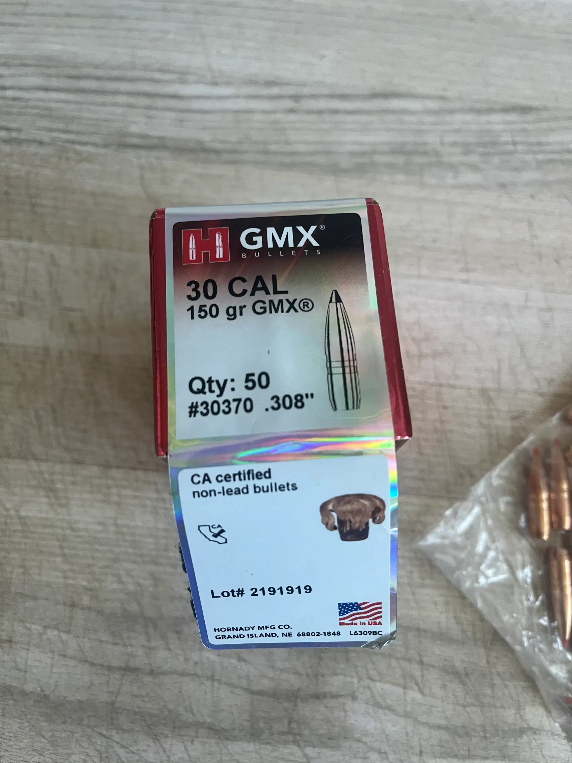 Hornady GMX cal30