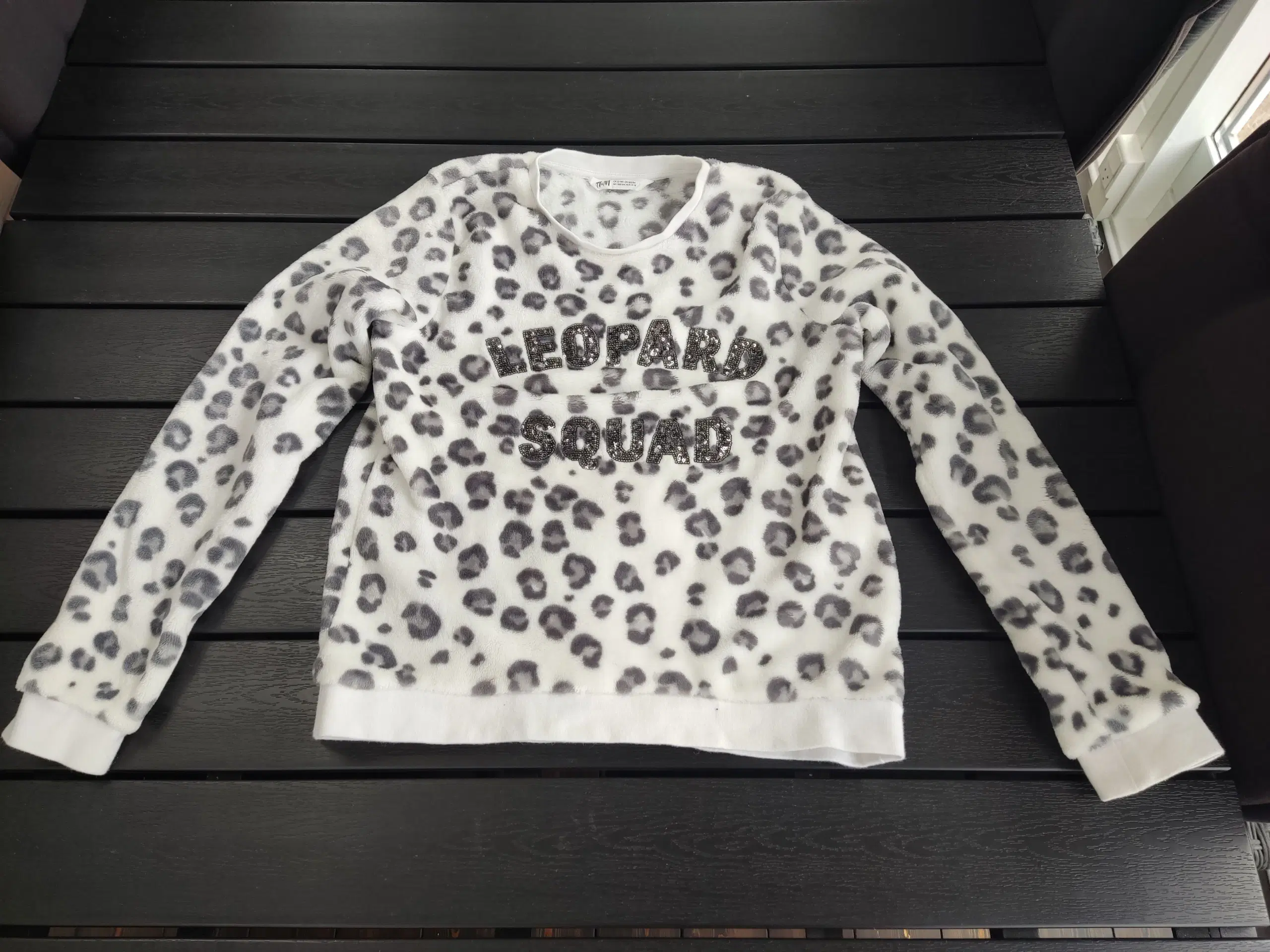 Bluse Blød med leopard print str 12-14 år