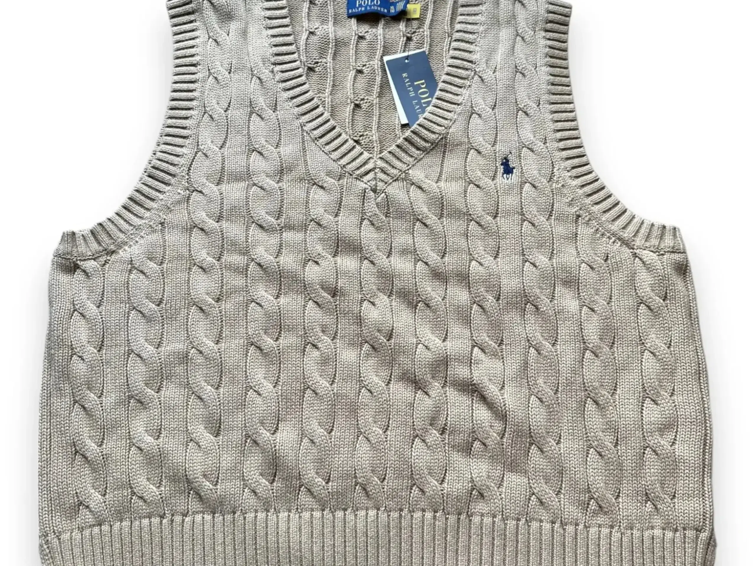 Polo Ralph Lauren Cable-Knit V-Neck Jumper Waistco