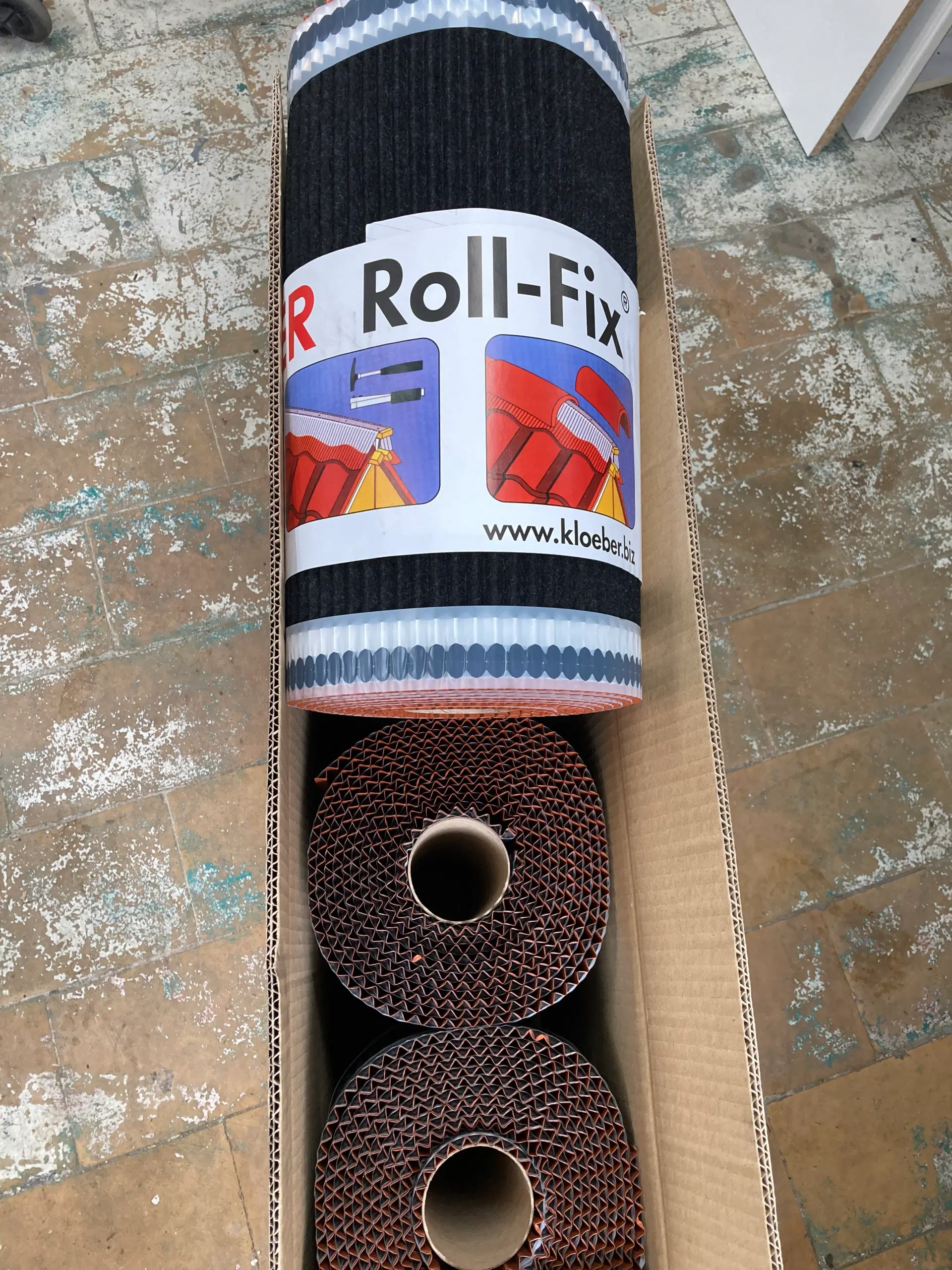 Rygningsbånd klober Roll-fix