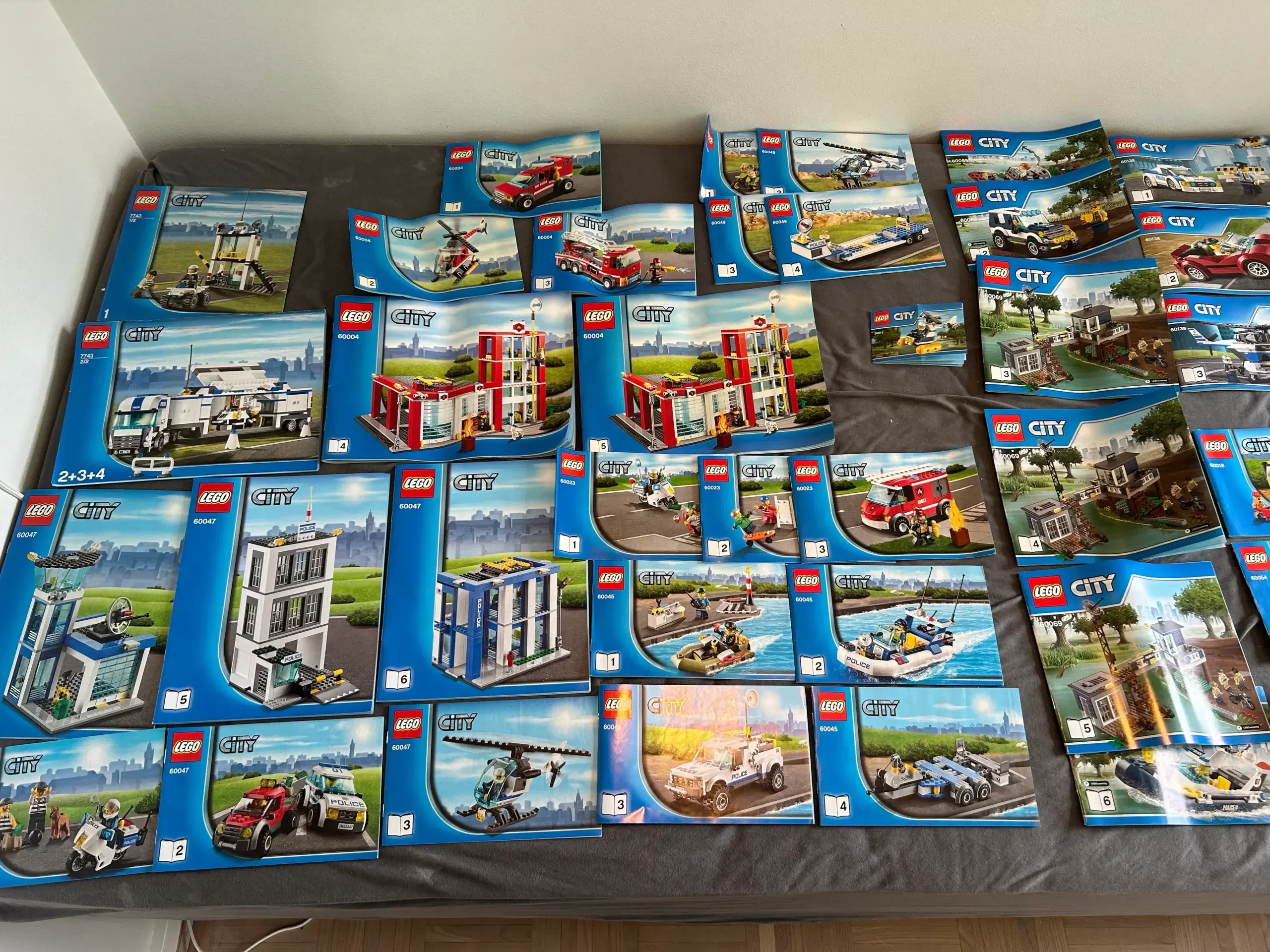 Lego City Lego Minecraft mm + samle vejledninger