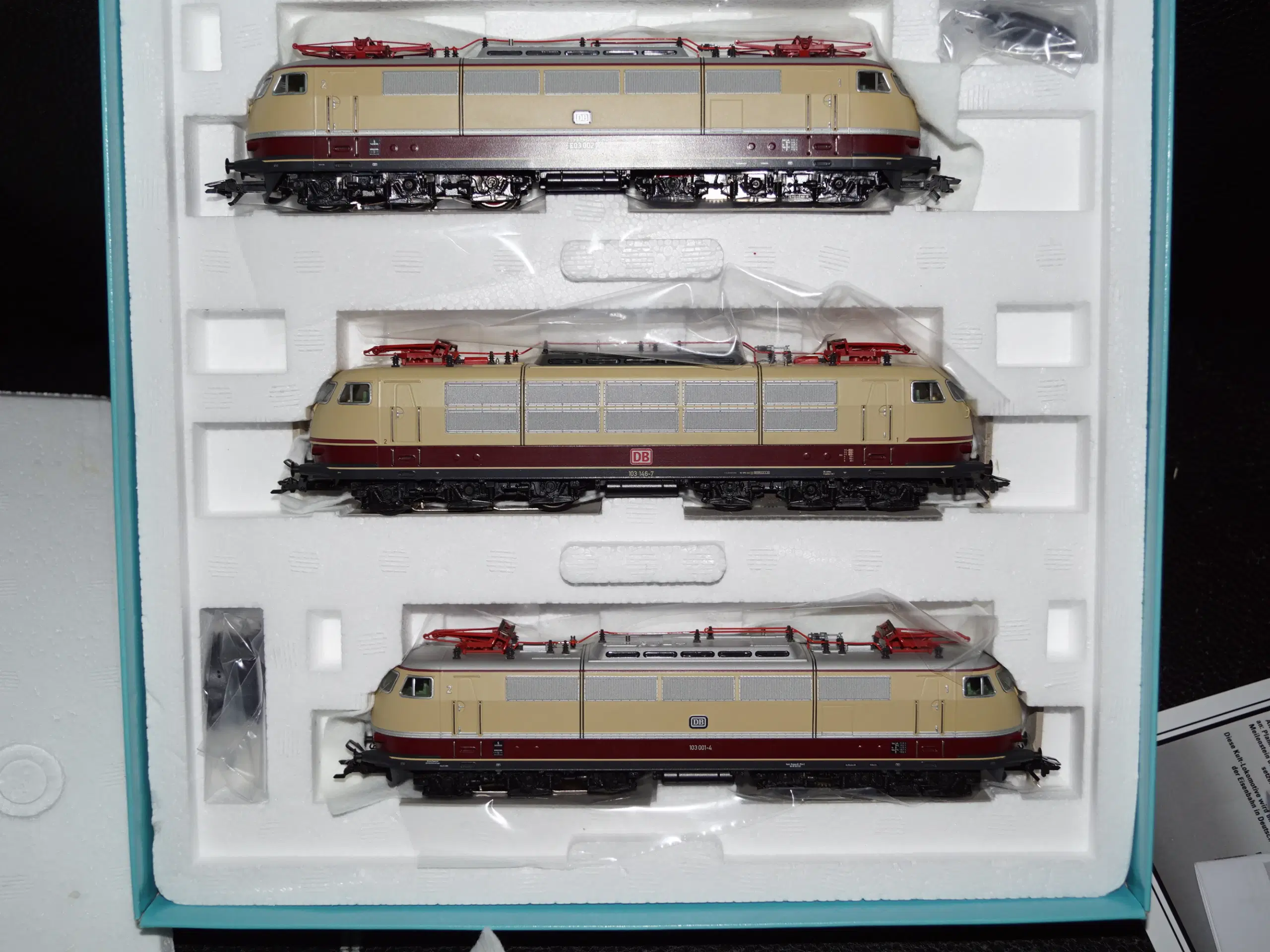 Märklin H0 37574 mfx  3 Nye 3 e- loks digital