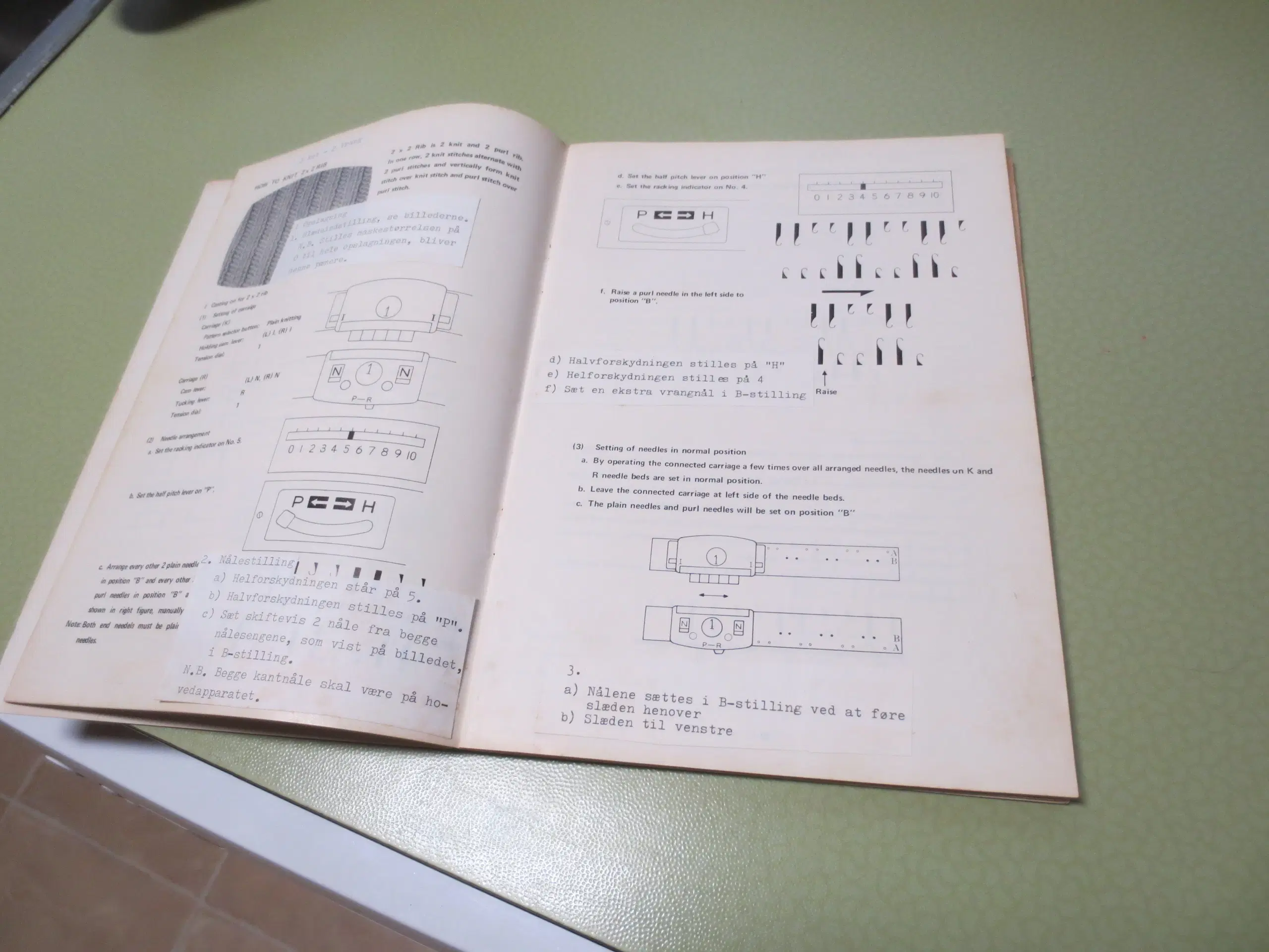 1 stk Brugsanvisning KR-586