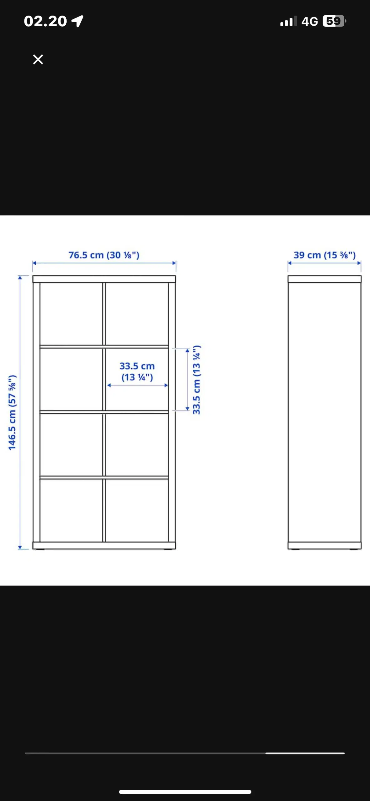 Skrivebord fra Ikea