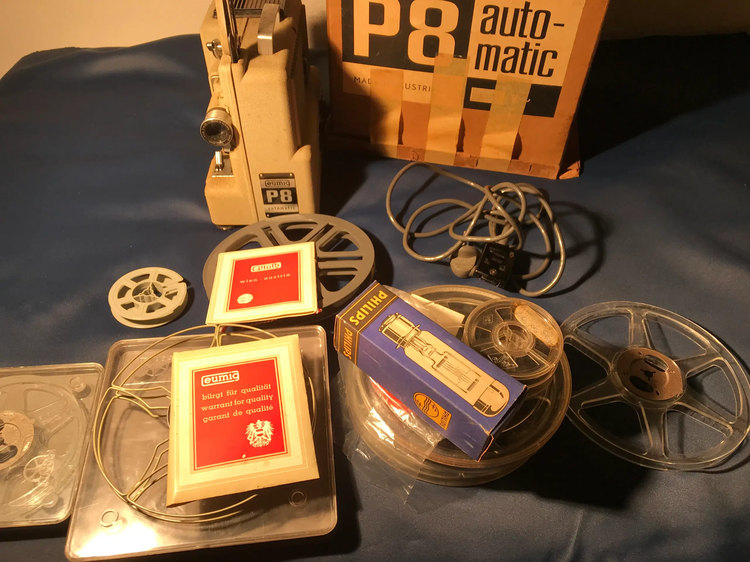 Eumig P8 Imperial Filmprojektor Fremviser 8mm