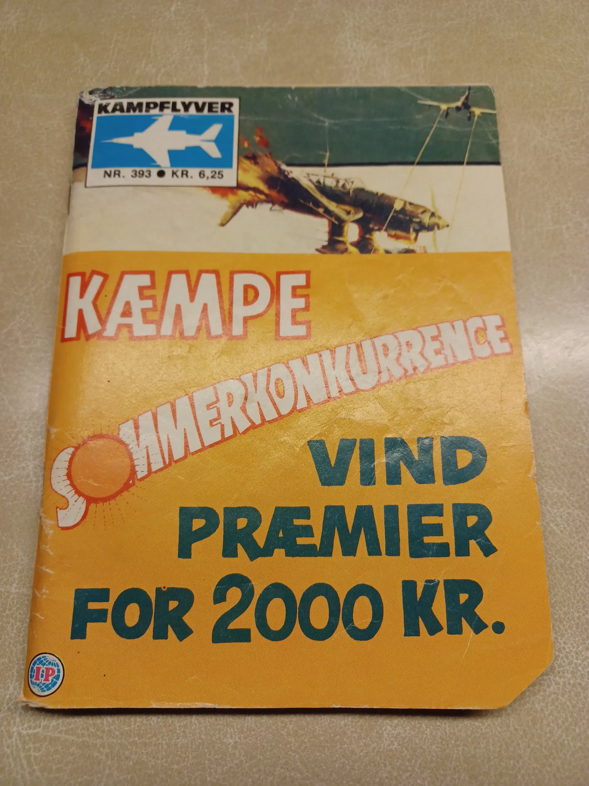 "Kampflyver" tegneserie fra 1980