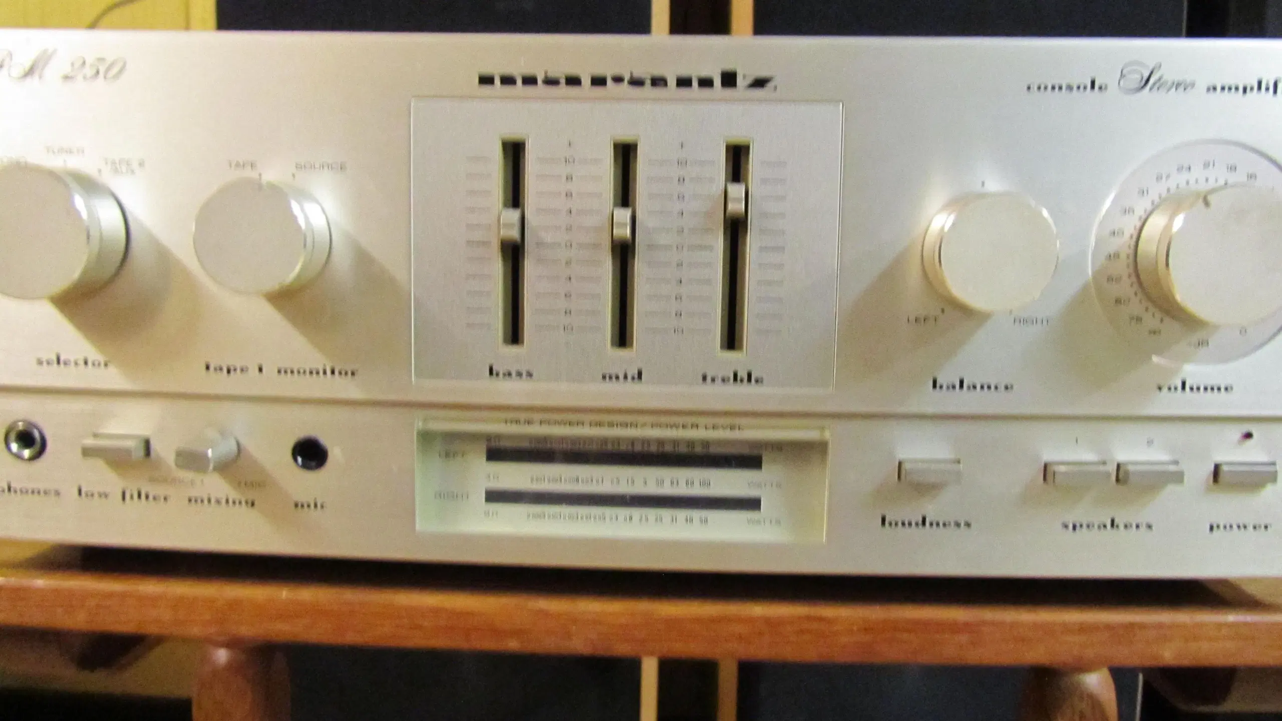 VINTAGE MARANTZ PM-250 FORSTÆRKER