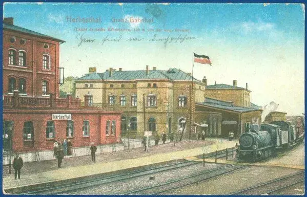 Herbesthal Bahnhof 1916