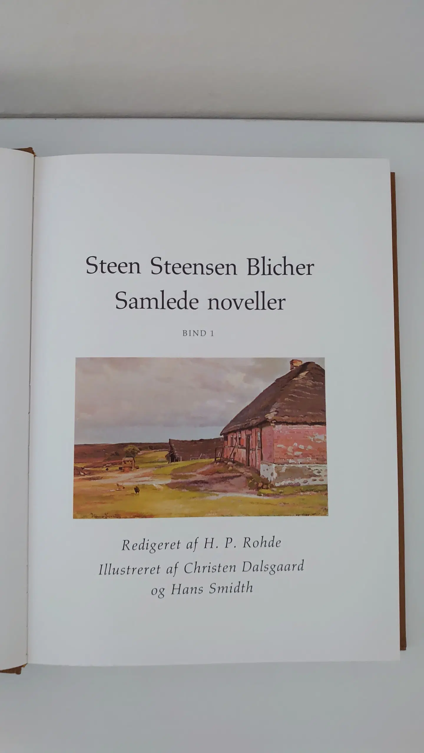 Steen Steensen Blicher: Samlede Noveller 5 bind